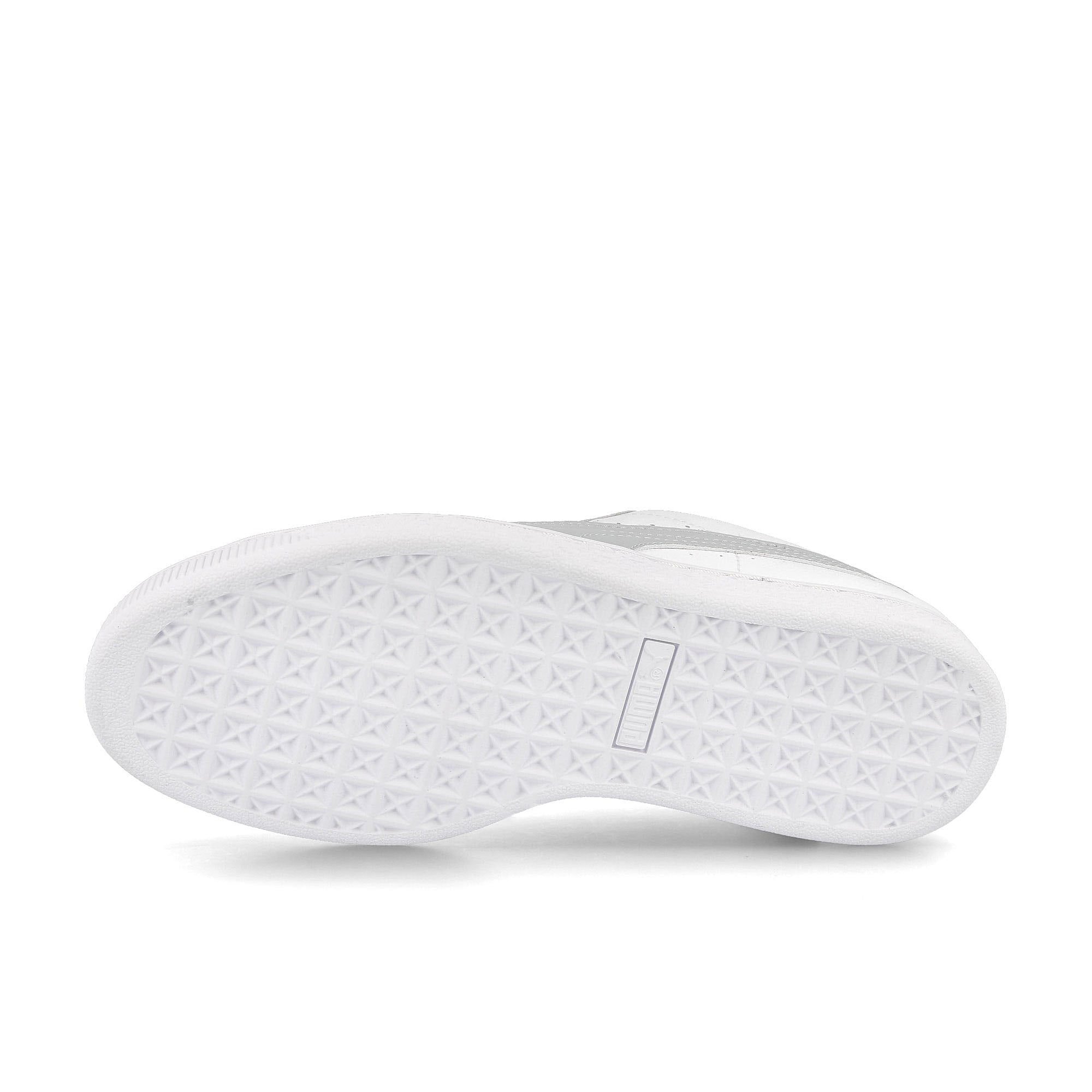 Puma wmns basket classic xxi Puma White - Glacial Blue Sneakers Detail View 1 | Overkill