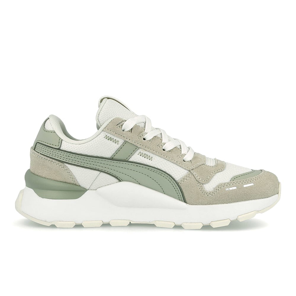 Puma wmns rs 2.0 femme Puma White - Desert Sage - Marshmallow Material | Overkill