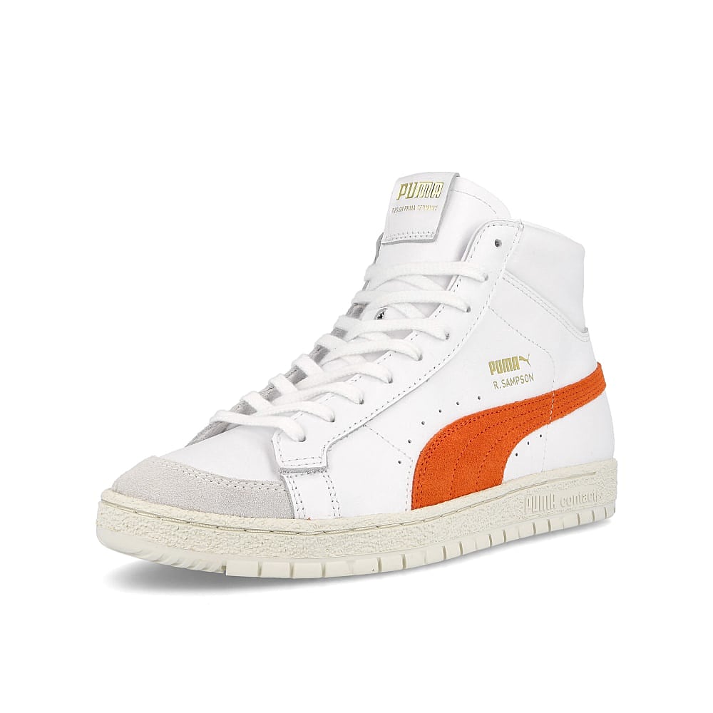 Puma ralph sampson 70 mid og Puma White - Tigerlily Detailfoto | Overkill