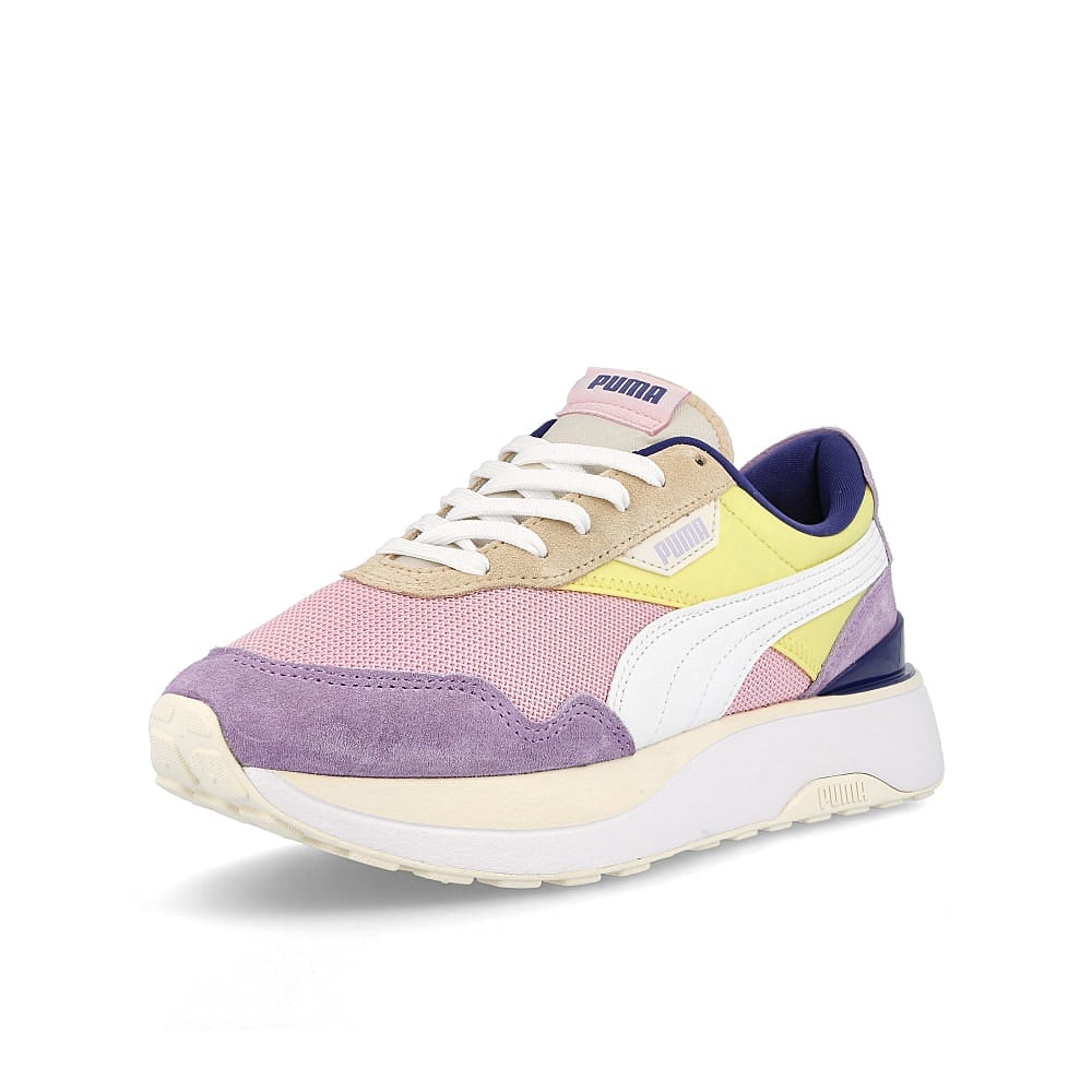 Puma wmns cruise rider silk road Pink Lady - Yellow Pear Sneakers Close Up | Overkill