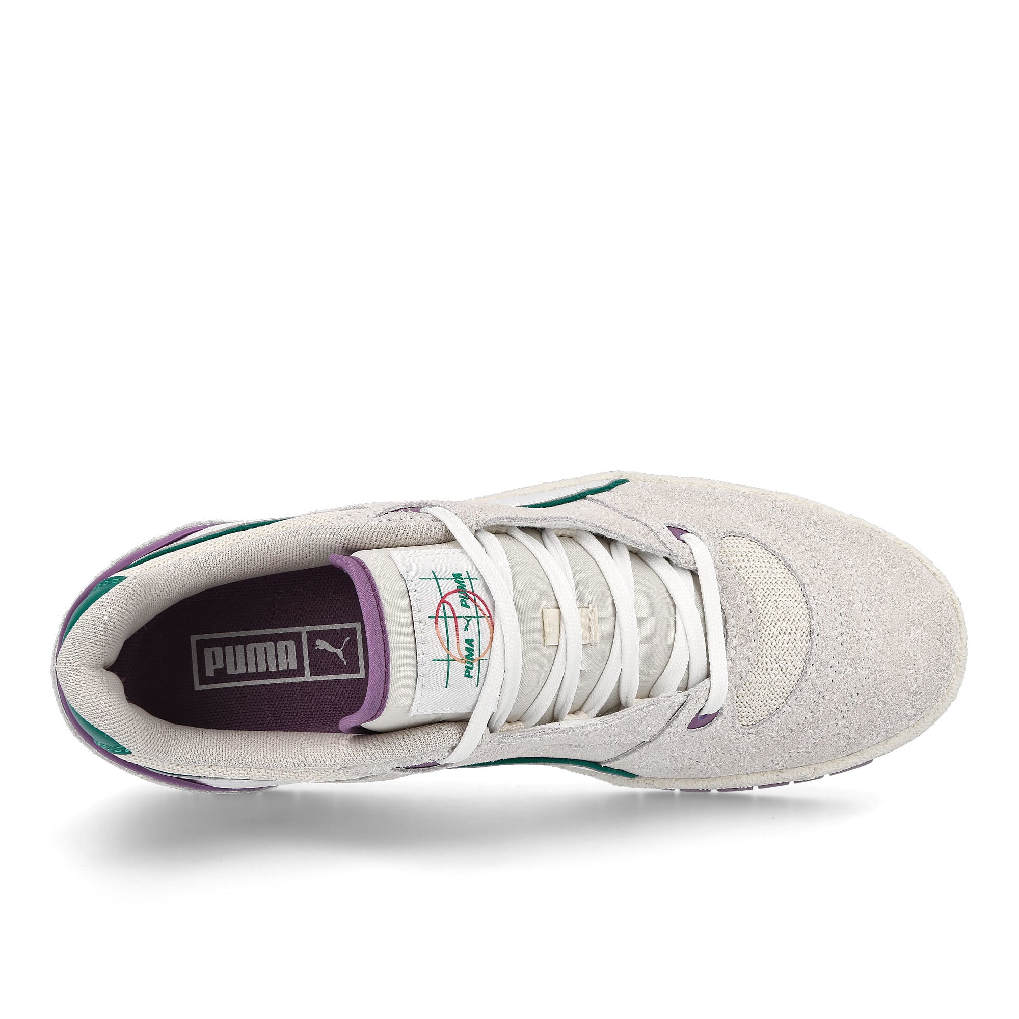 Puma ralph sampson 70 Puma White - Chinese Violet Low Top Sneakers Detailfoto | Overkill