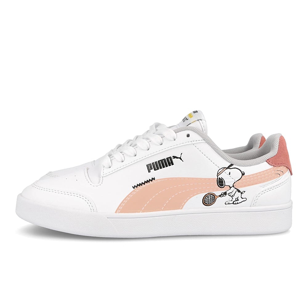 Puma Peanuts x Puma Shuffle Junior Puma White - Apricot Blush - Sun Kissed 375739 02 | Overkill