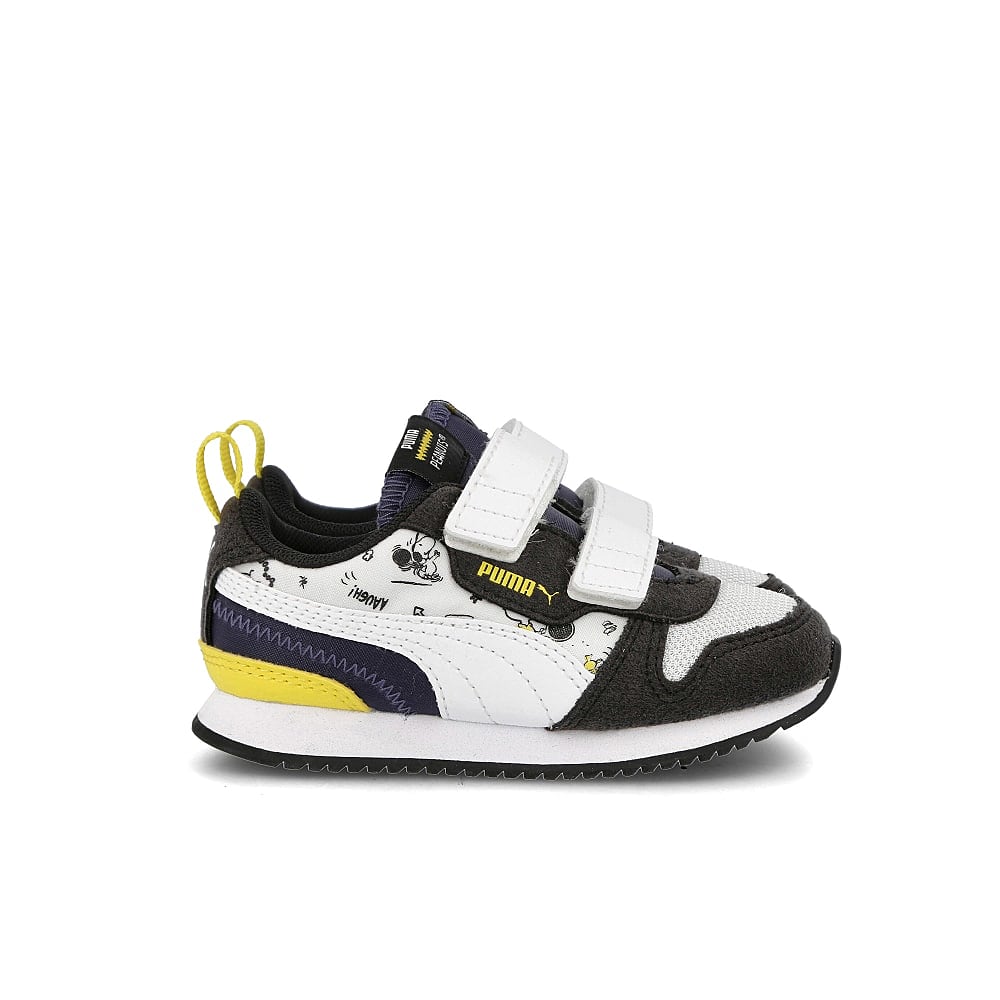 Puma R78 V Infants Black - Puma White - Peacoat Low Top Sneakers Silhouette | Overkill