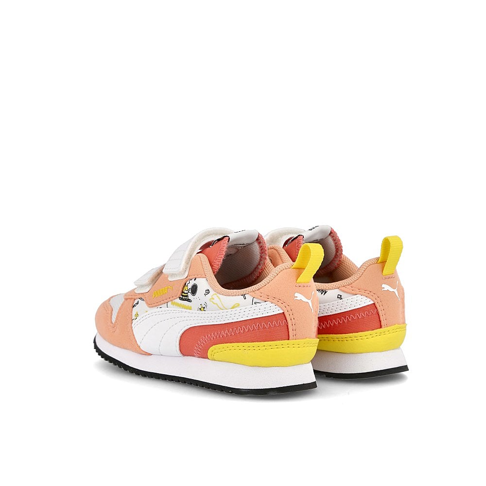 Puma R78 V Infants Apricot Blush - Puma White - Maize Low Top Sneakers Material | Overkill