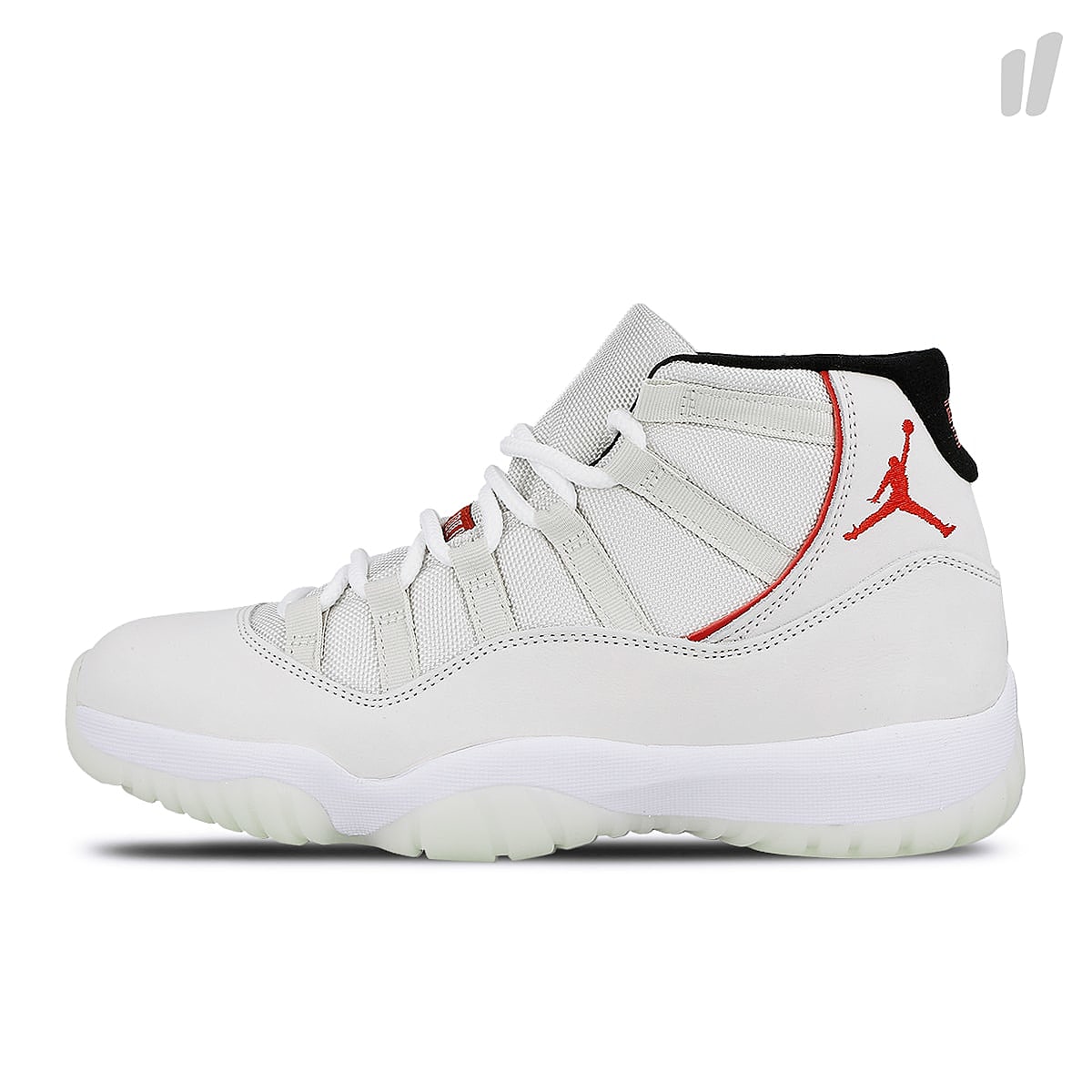 Jordan Air Jordan 11 Retro Platinum Tint / University Red - Sail Mid Top Sneakers 378037 016 | Overkill