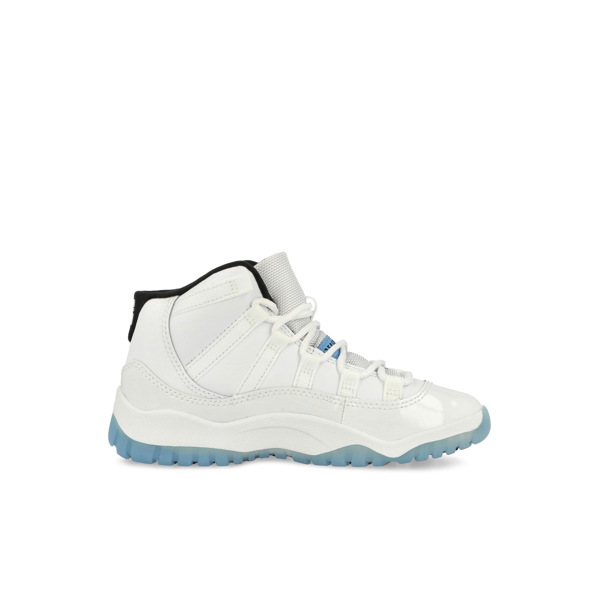 Jordan 11 Retro PS White / Legend Blue - Black High Top Sneakers Silhouette | Overkill