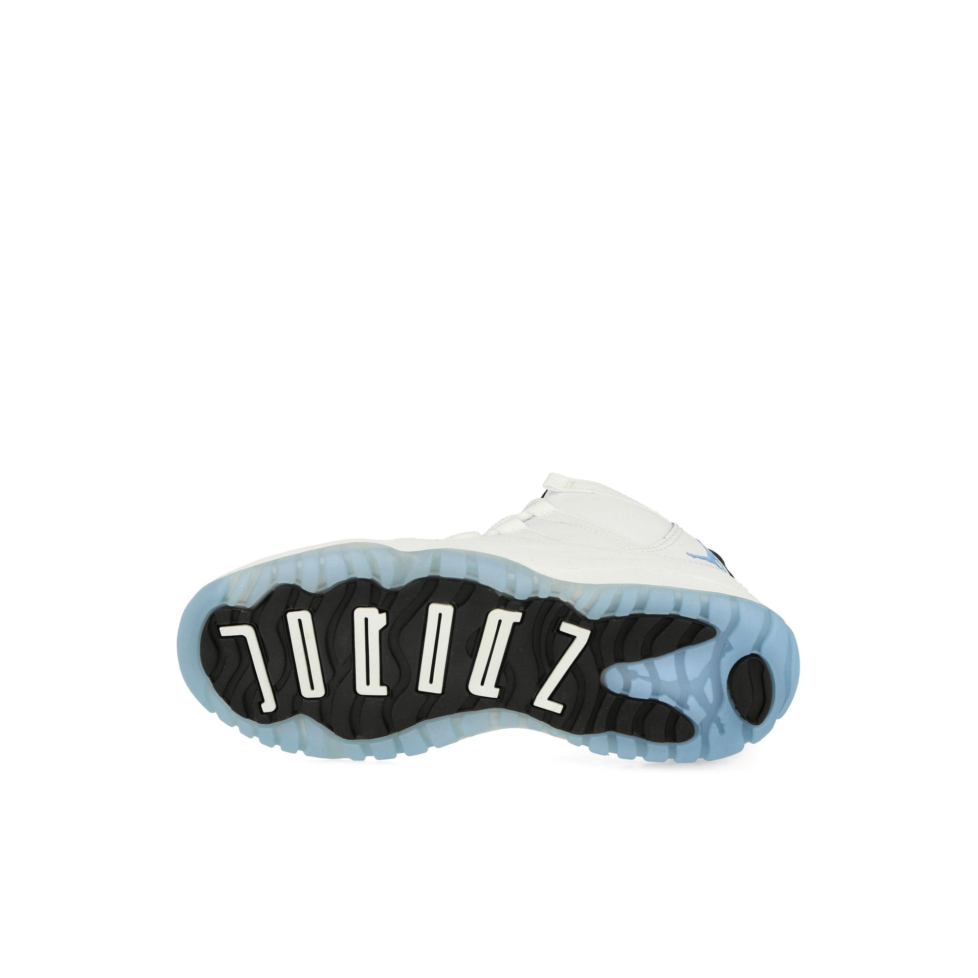 Jordan 11 Retro PS White / Legend Blue - Black High Top Sneakers Detail View 1 | Overkill