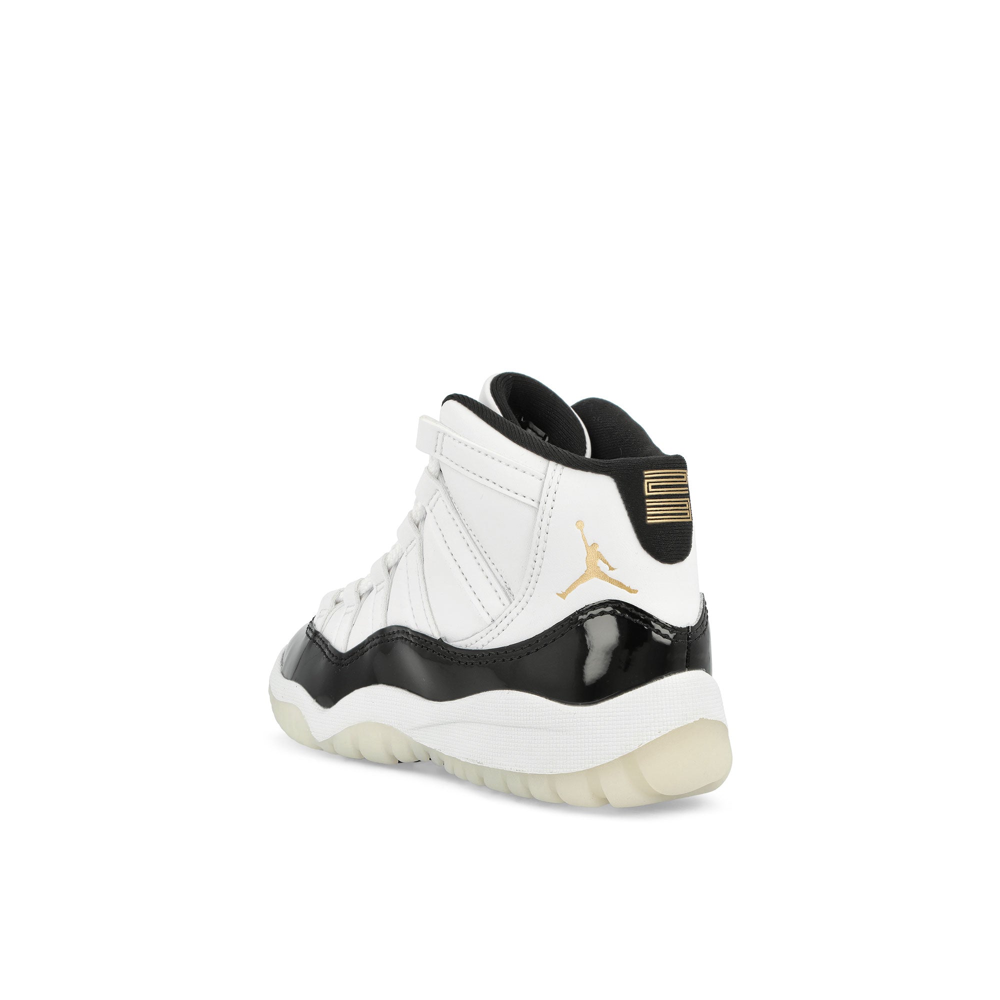 Jordan Air Jordan 11 Retro PS White / Metallic Gold – Black Mid Top Sneakers Material | Overkill