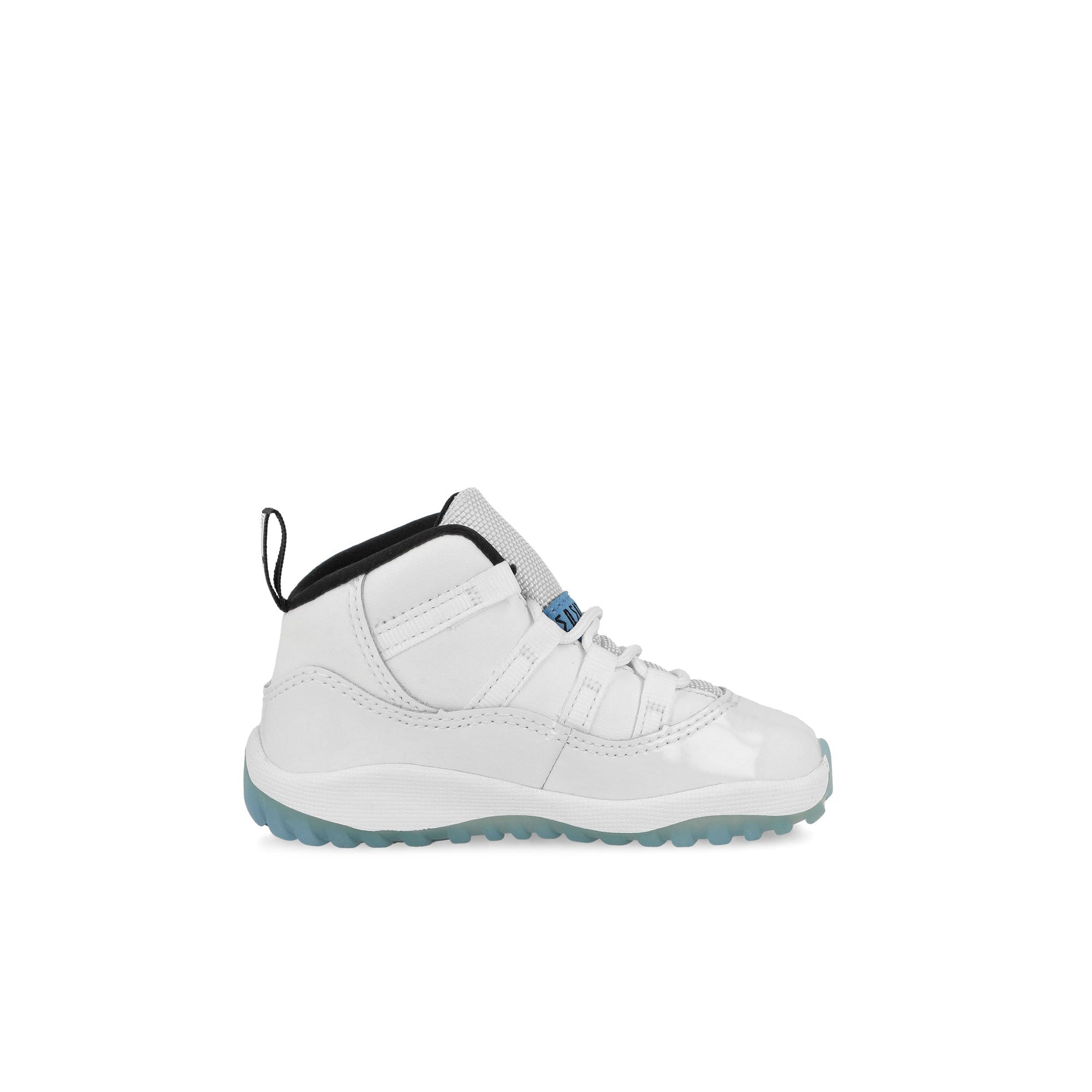 Jordan 11 Retro TD White / Legend Blue - Black High Top Sneakers Silhouette | Overkill