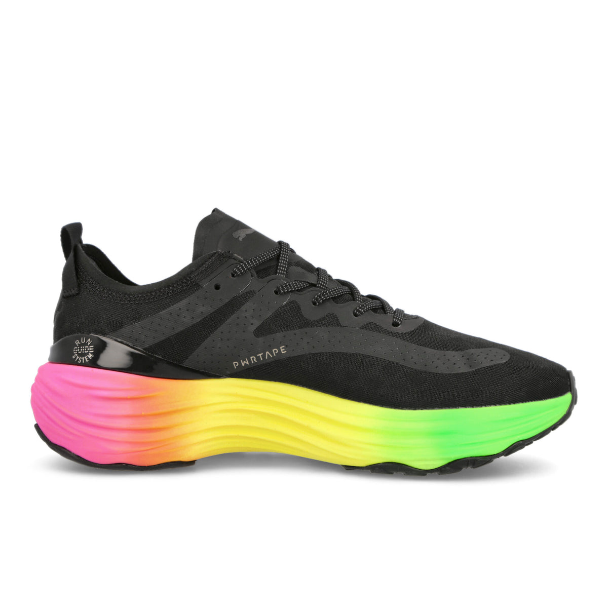 Puma ForeverRun Nitro Futrograde PUMA Black - Green Gecko Sneakers Silhouette | Overkill