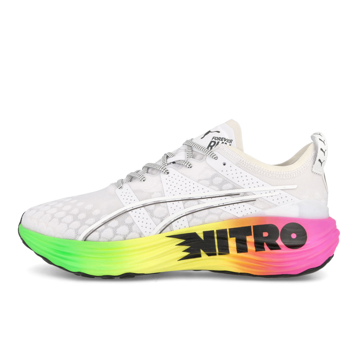 Puma ForeverRun Nitro Futrograde PUMA White - Green Gecko Sneakers 380005 02 | Overkill