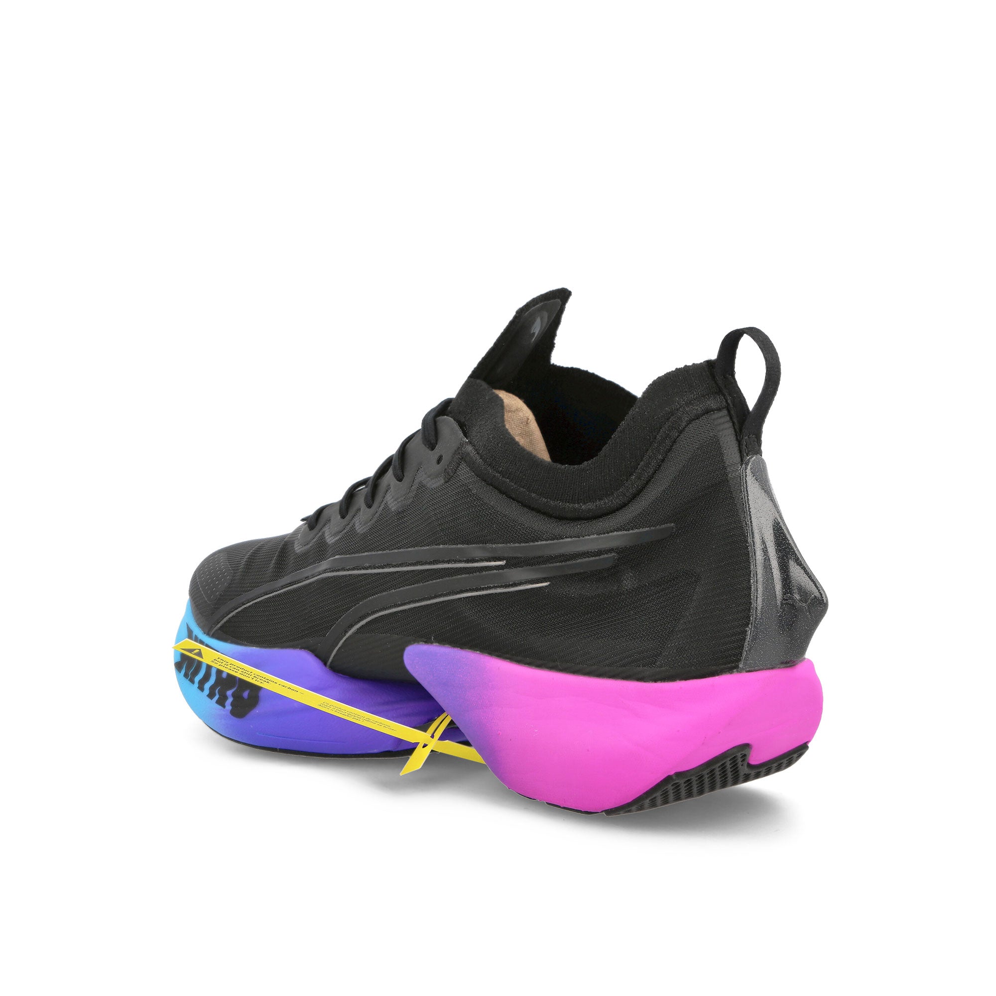 Puma Fast-R Nitro Elite Sunset Black - Luminous Blue - Eorchid Sneakers Material | Overkill