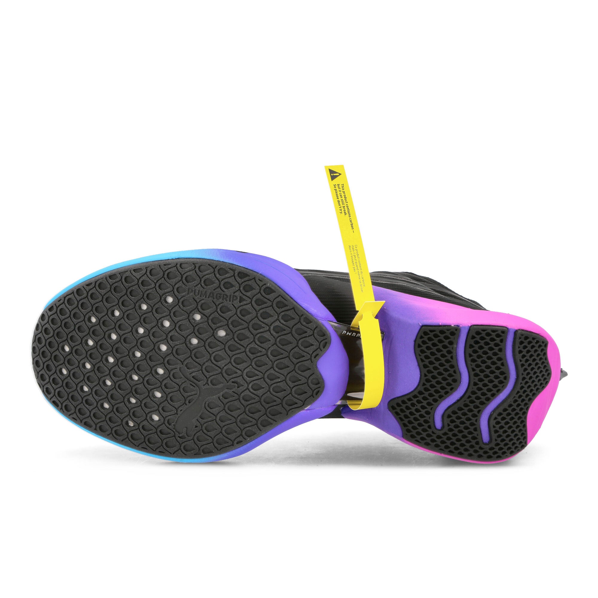 Puma Fast-R Nitro Elite Sunset Black - Luminous Blue - Eorchid Sneakers Detail View 1 | Overkill