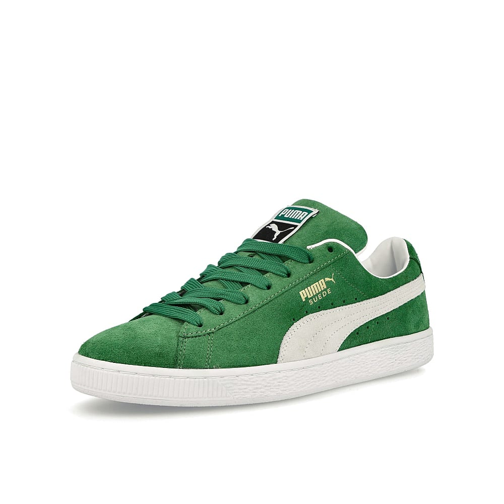 Puma suede teams Amazon Green - Puma White Detailfoto | Overkill