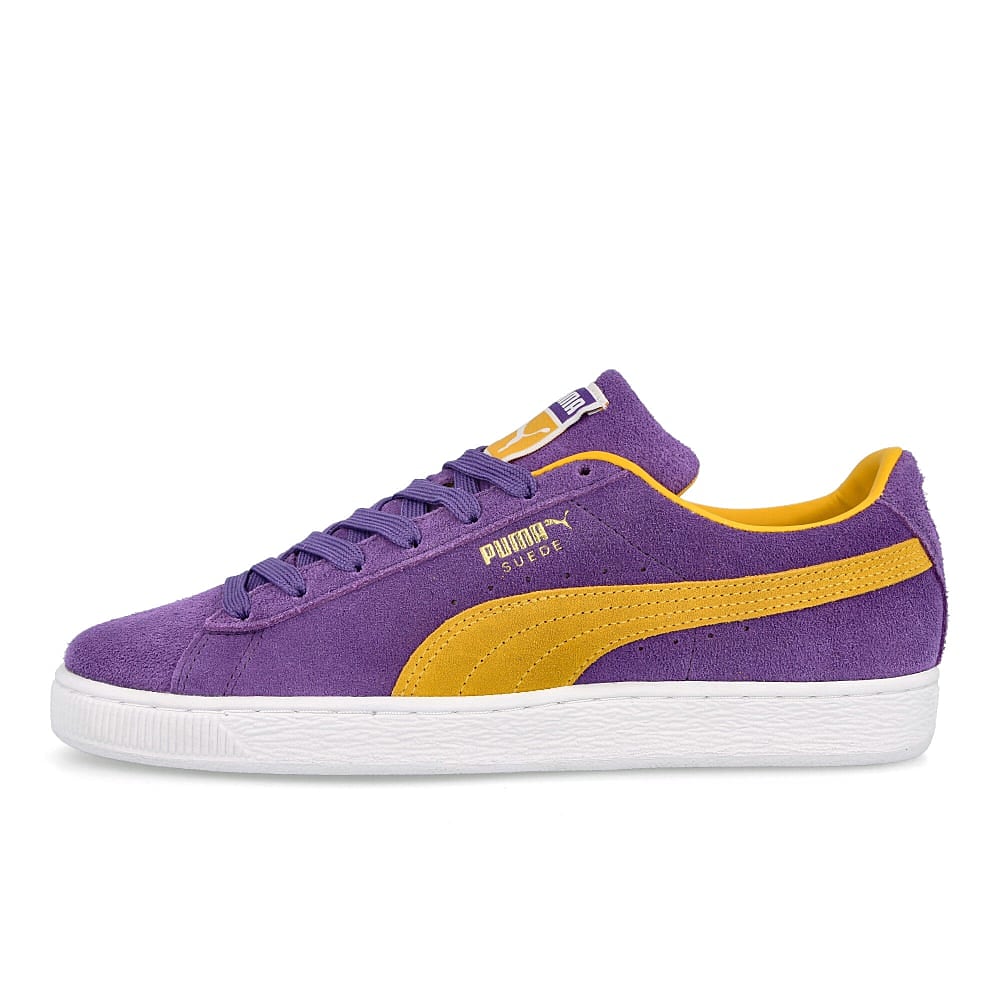 Puma suede teams Prism Violet - Spectra Yellow Sneakers 380168 03 | Overkill