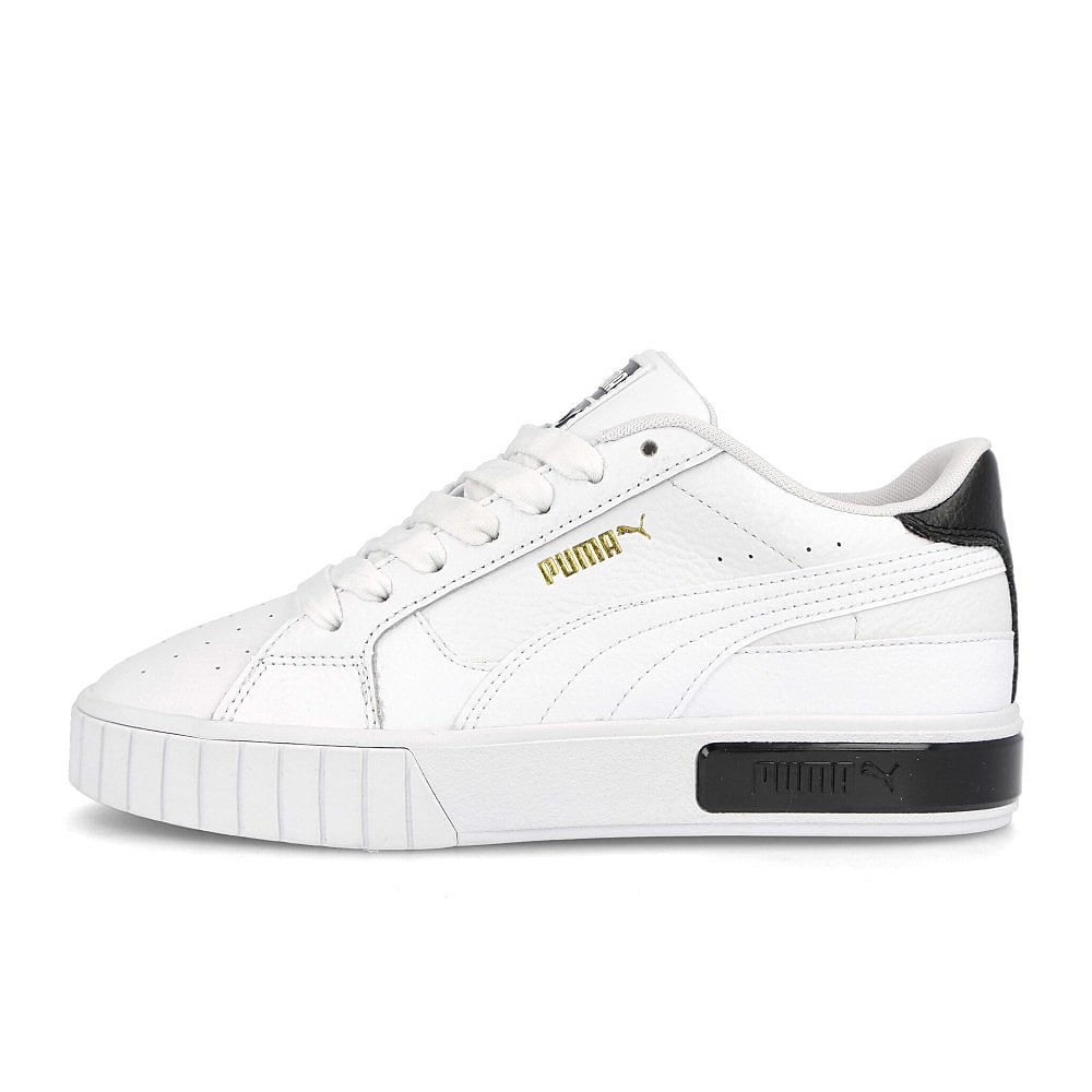Puma wmns cali star Puma White - Puma Black Low Top Sneakers 380176 02 | Overkill