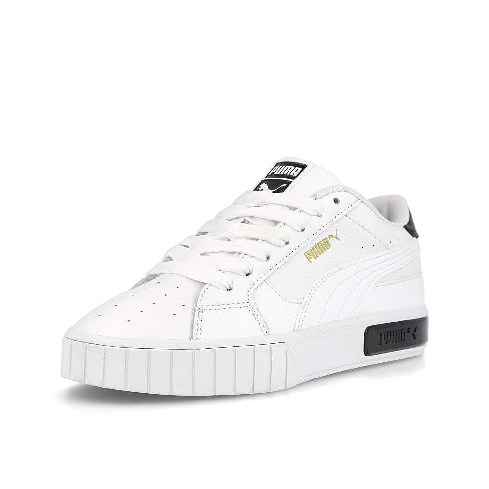 Puma wmns cali star Puma White - Puma Black Low Top Sneakers Close Up | Overkill