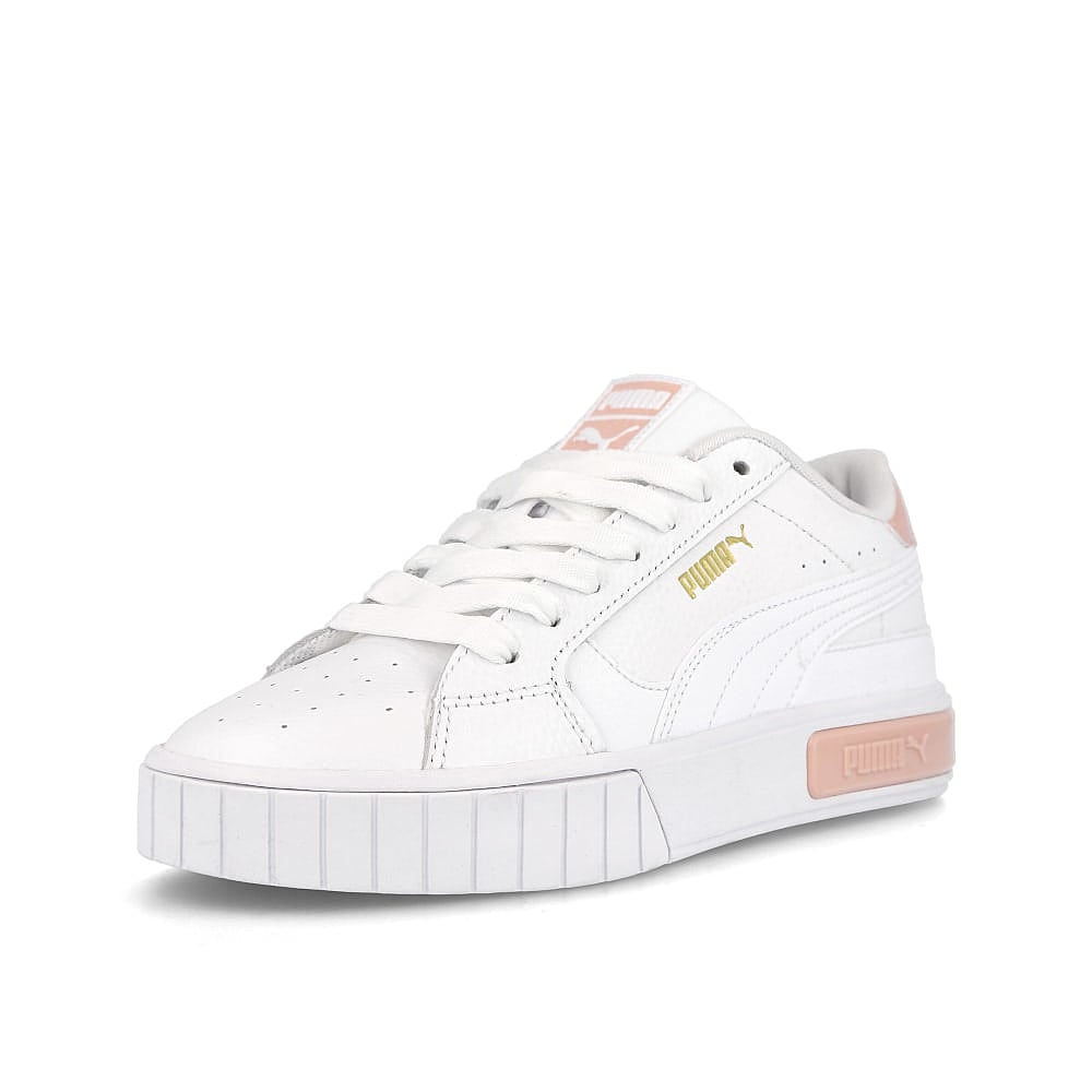 Puma wmns cali star Puma White - Peachskin Low Top Sneakers Close Up | Overkill