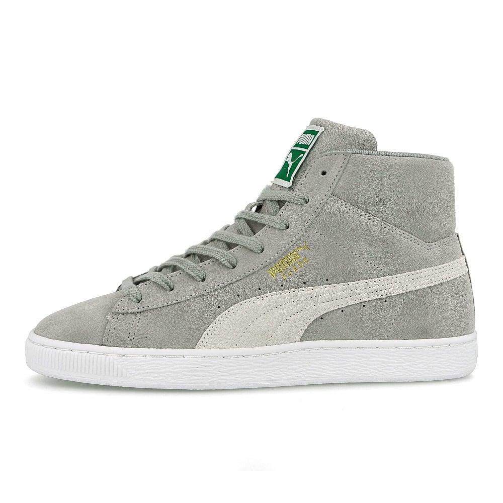 Puma suede mid xxl Quarry - Puma White 380205 02 | Overkill
