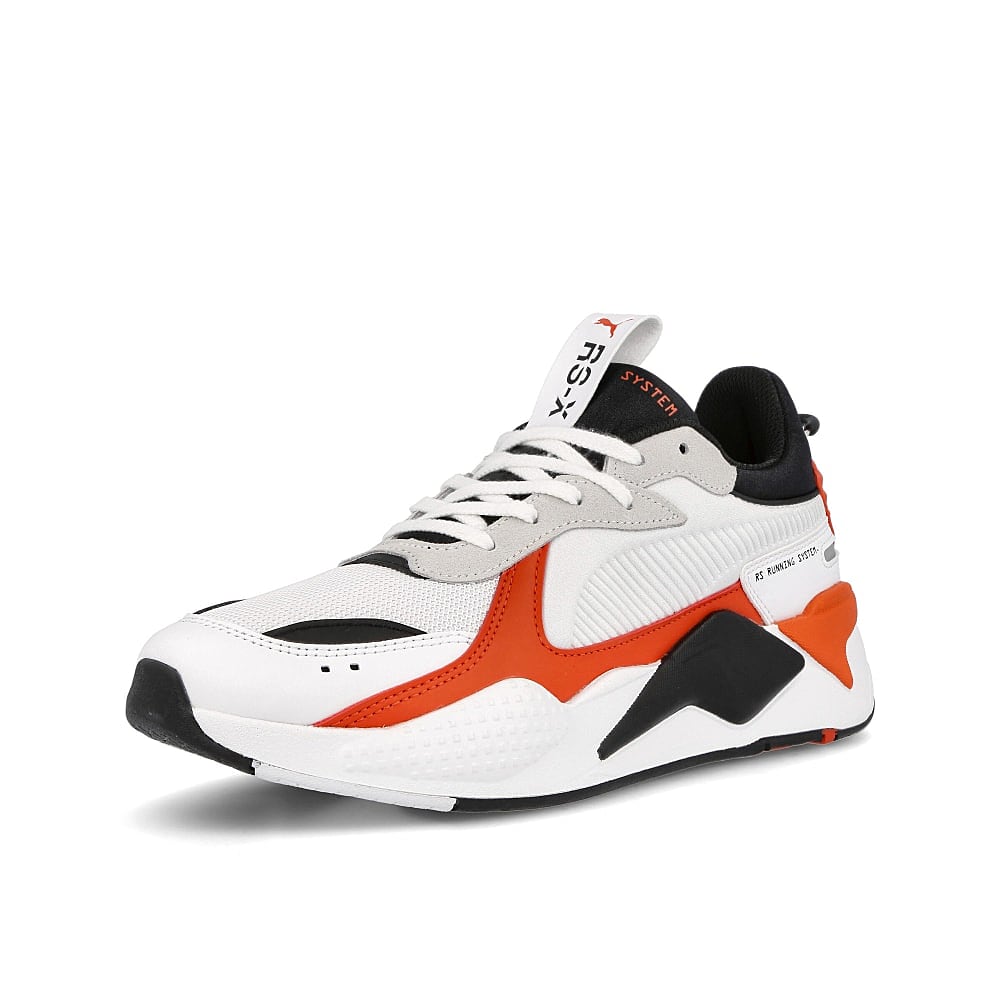 Puma rs-x mix Puma White - Tigerlily Sneakers Close Up | Overkill