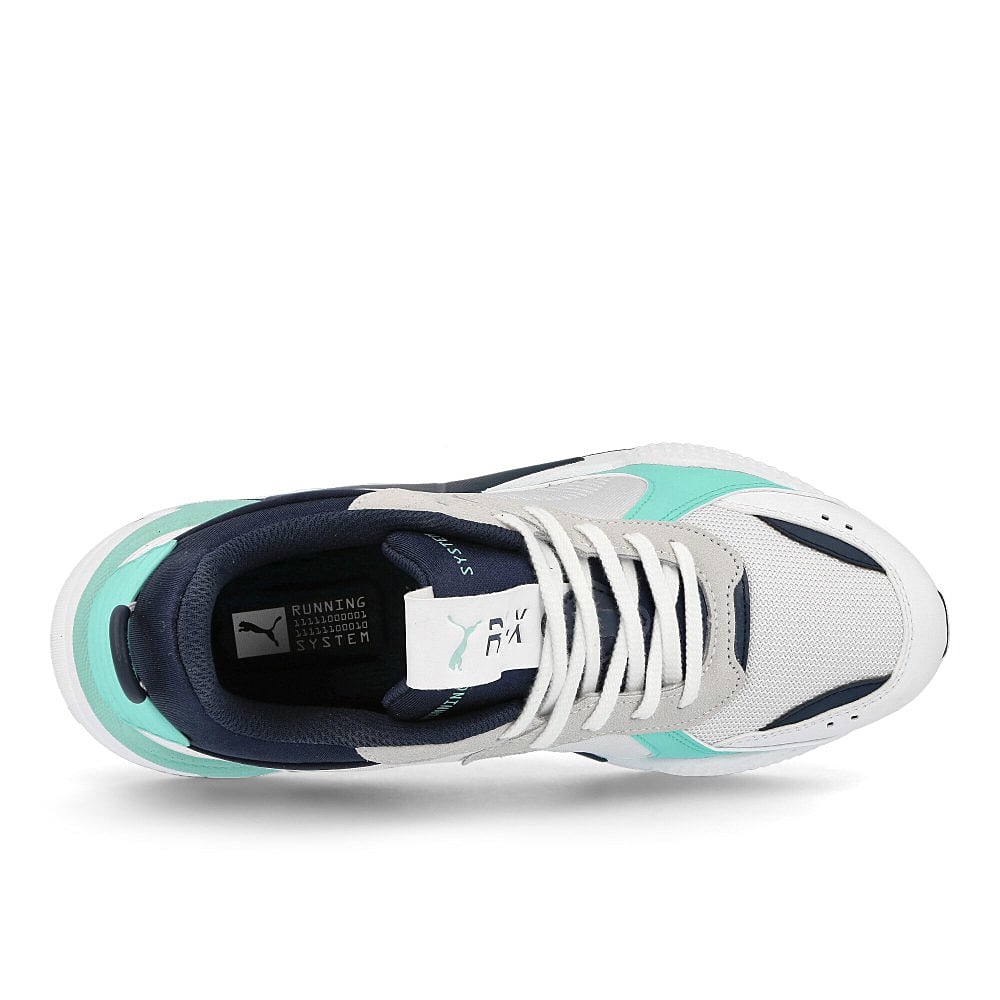 Puma rs-x mix Puma White - Angel Blue Sneakers Detailfoto | Overkill