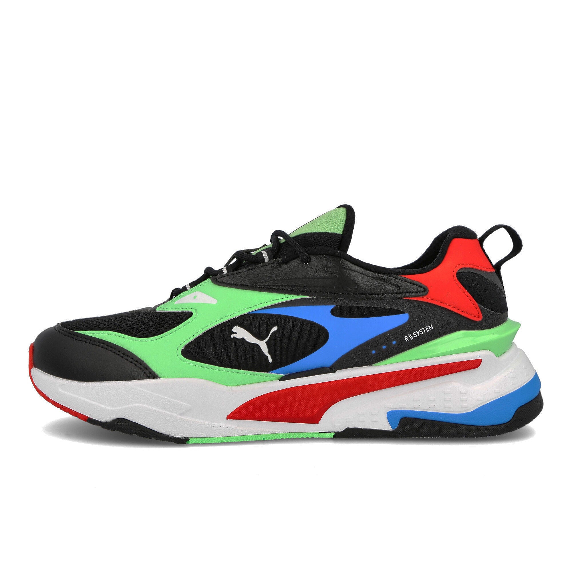 Puma rs-fast Black - Elektric Green - H.R.Red 380562 01 | Overkill