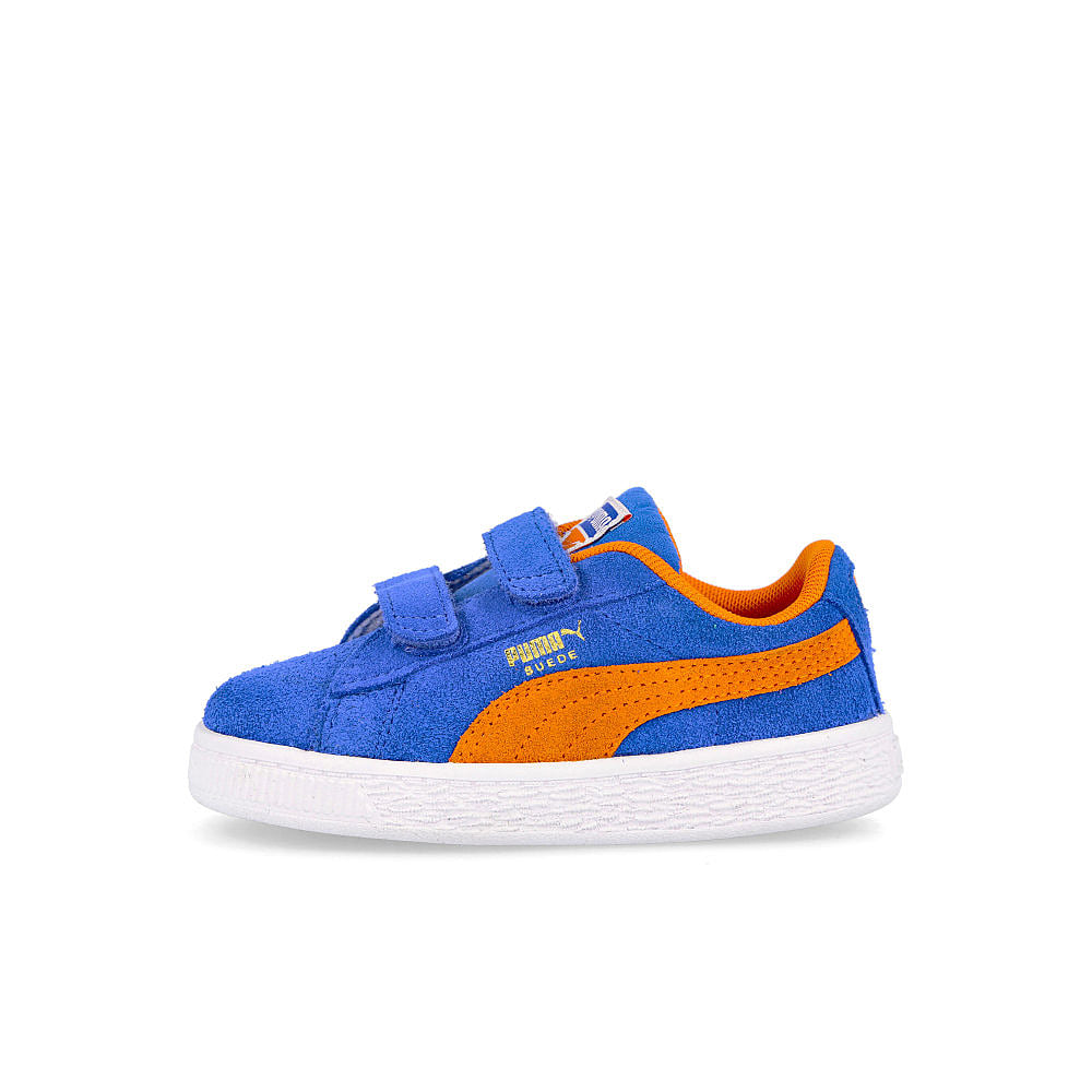 Puma suede teams v infants Puma Royal - Vibrant Orange 380568 01 | Overkill