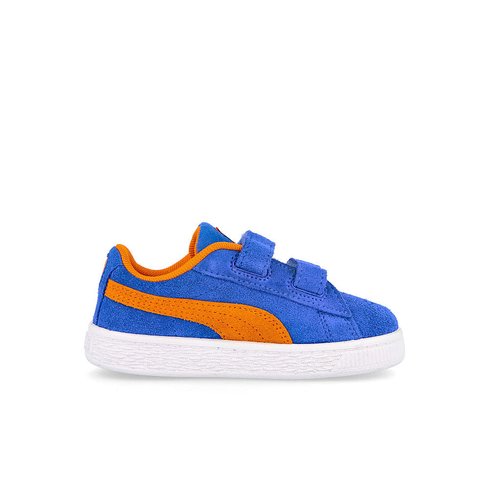 Puma suede teams v infants Puma Royal - Vibrant Orange Material | Overkill