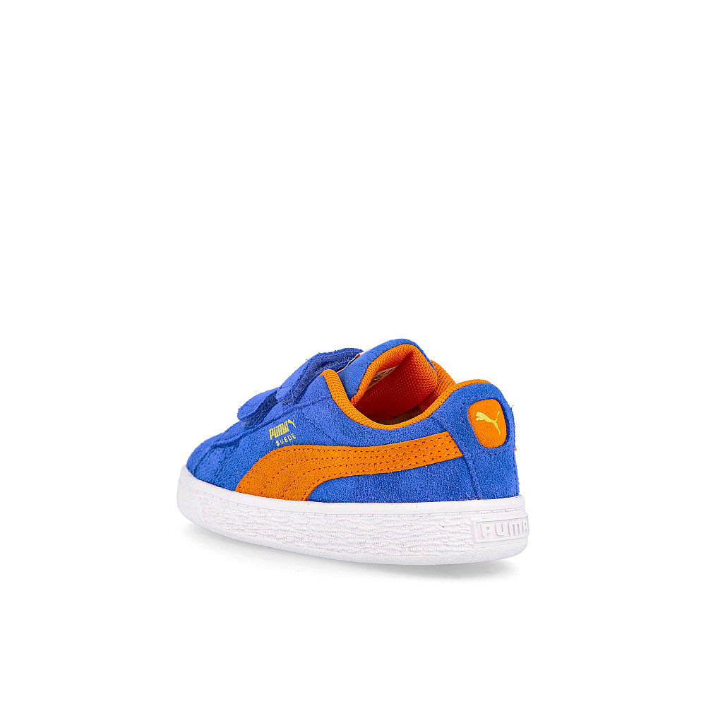 Puma suede teams v infants Puma Royal - Vibrant Orange Close-up | Overkill
