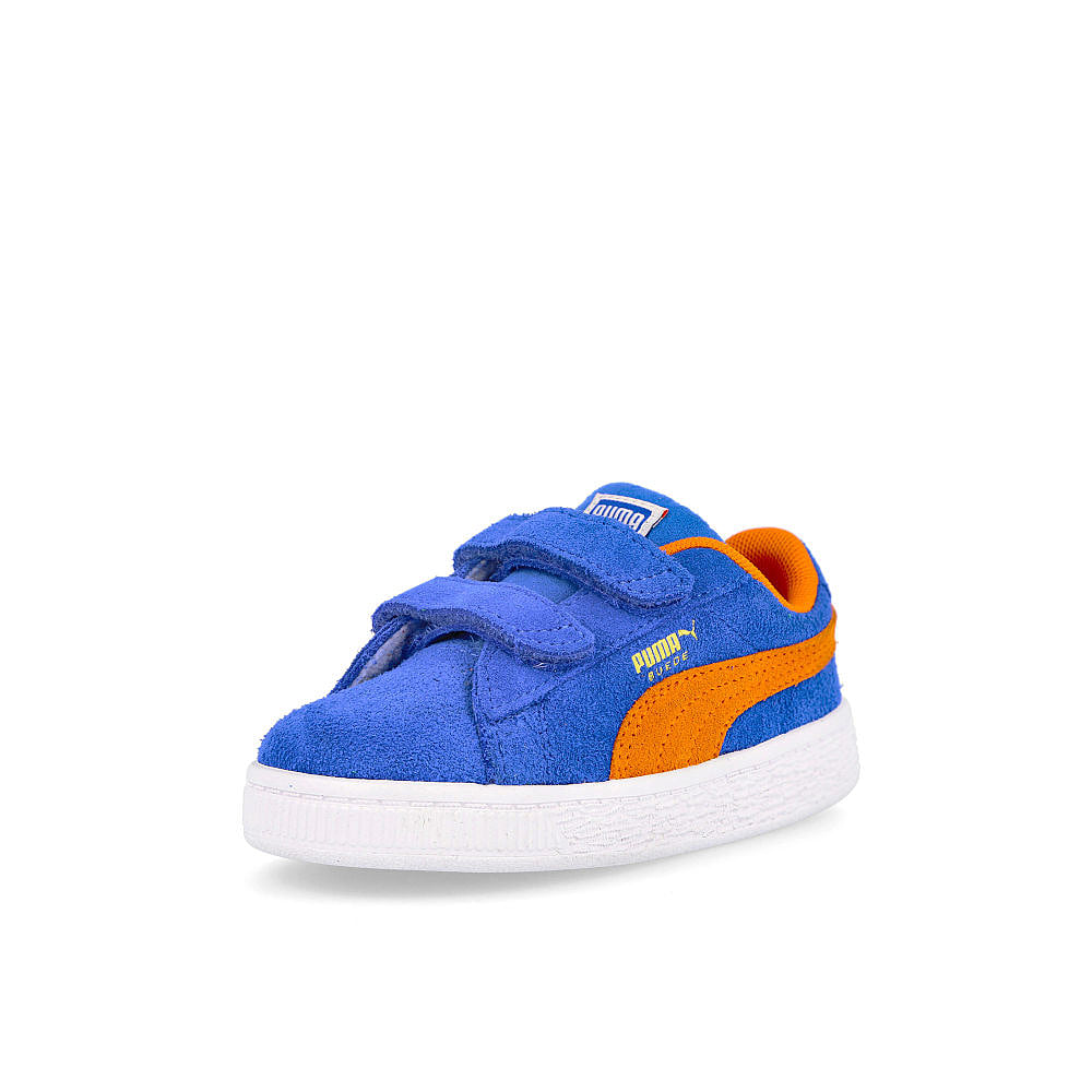 Puma suede teams v infants Puma Royal - Vibrant Orange Detailfoto | Overkill