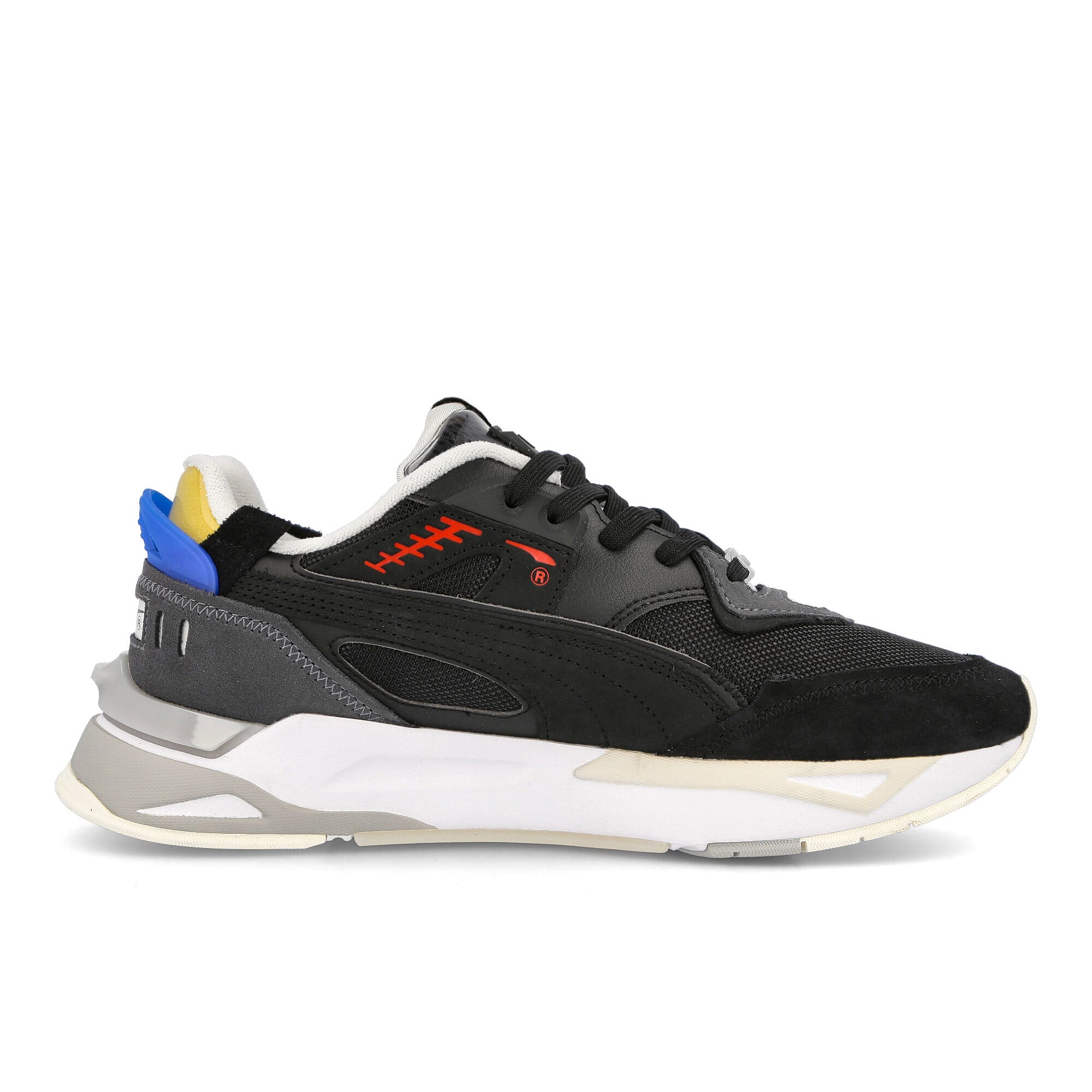 Puma mirage sport Puma Black-Puma White Low Top Sneakers Silhouette | Overkill