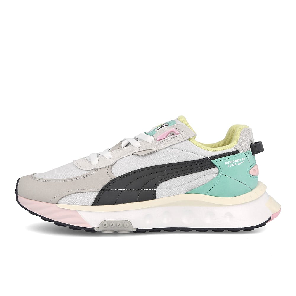 Puma wild rider layers Puma White - Ebony Sneakers 380697 03 | Overkill