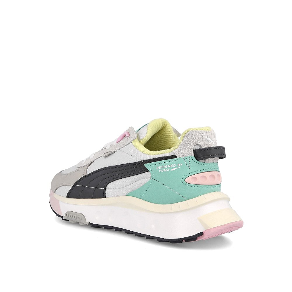 Puma wild rider layers Puma White - Ebony Sneakers Material | Overkill
