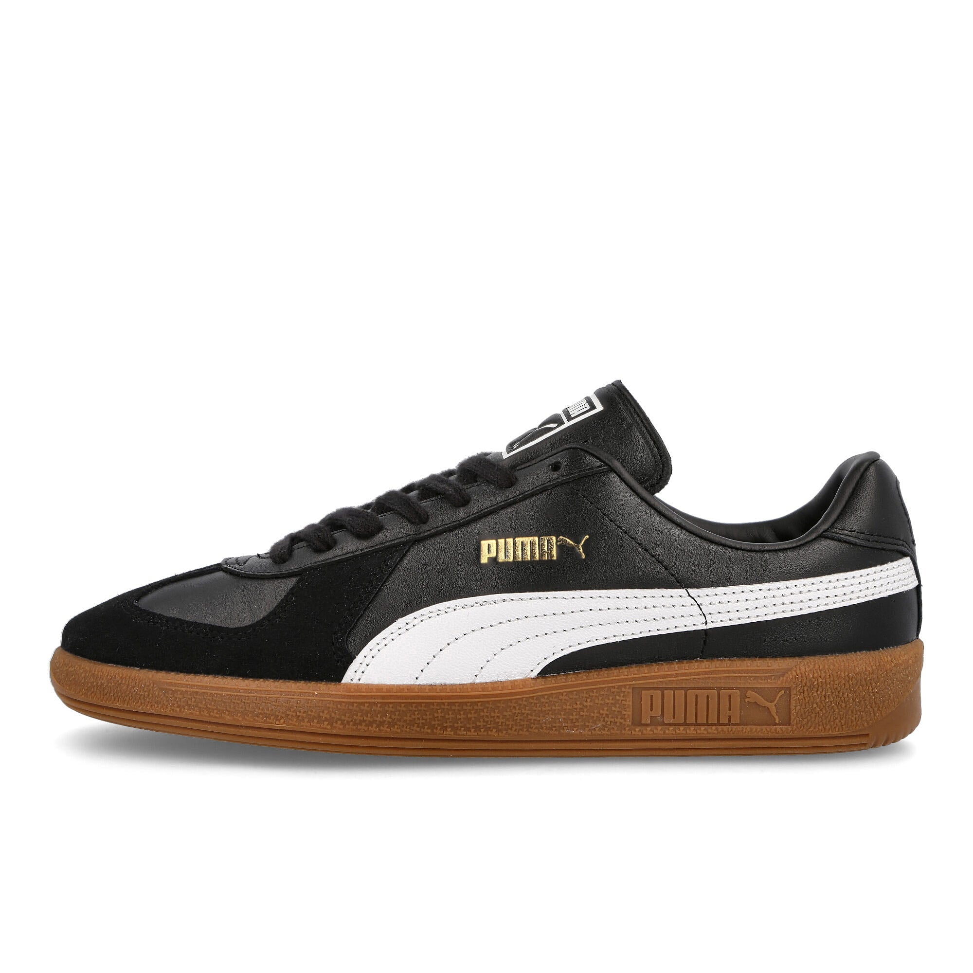 Puma army trainer og Puma Black - Puma White - Gum Low Top Sneakers 380709 02 | Overkill