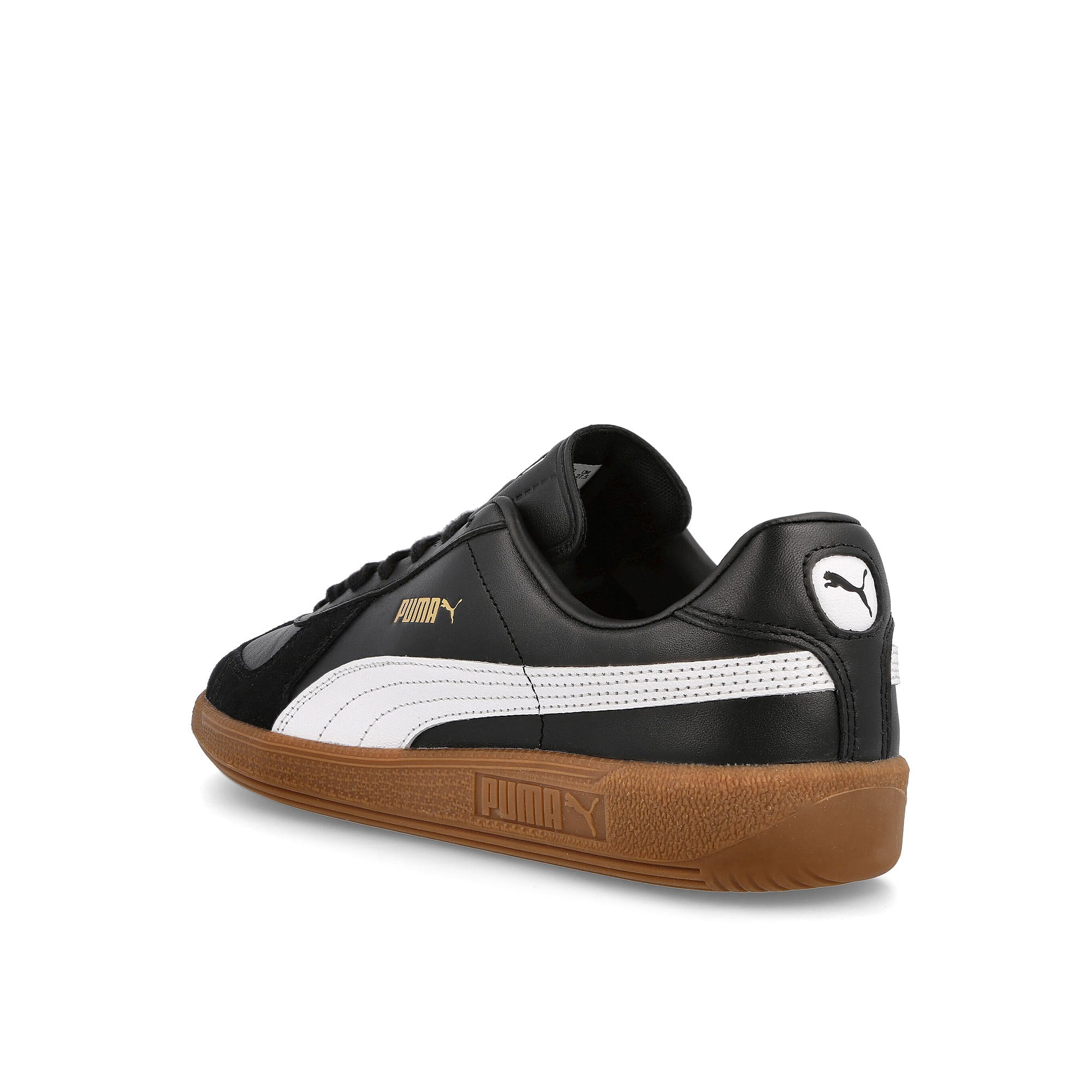 Puma army trainer og Puma Black - Puma White - Gum Low Top Sneakers Material | Overkill