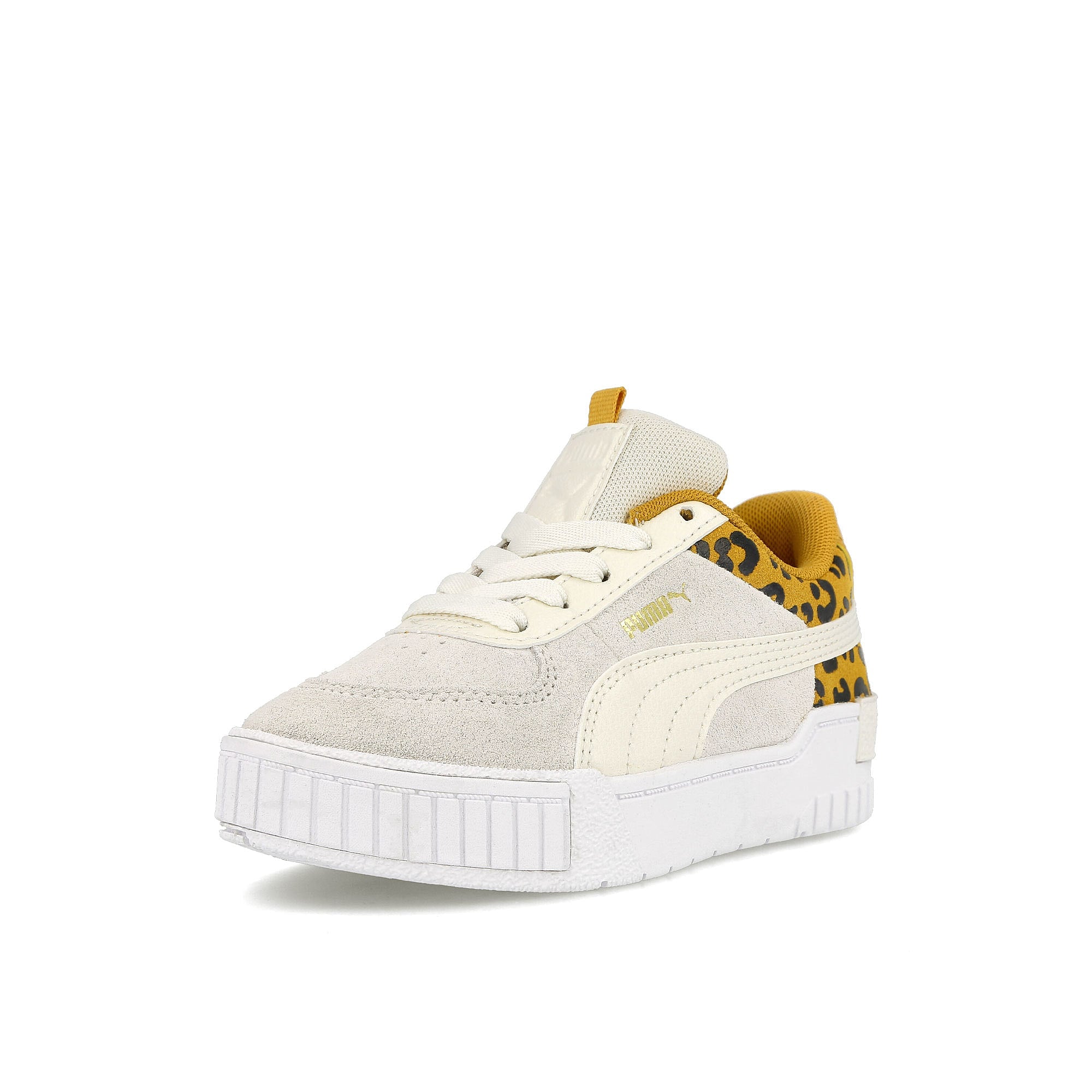 Puma cali sport roar ps Ivory Glow - Mineral Yellow Sneakers Close Up | Overkill