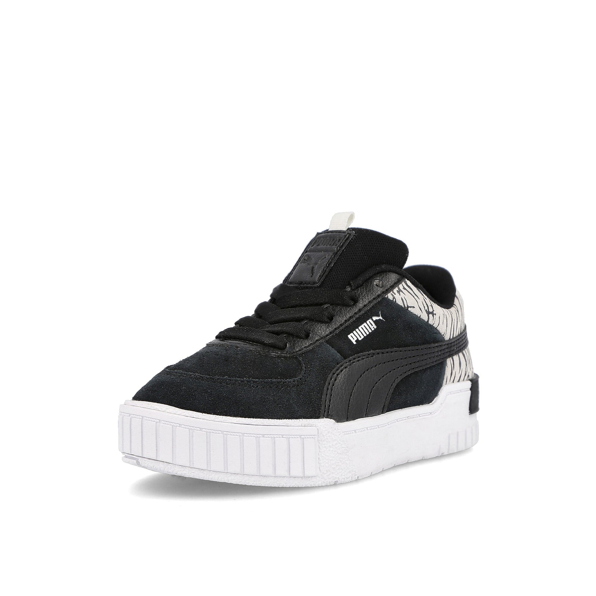 Puma cali sport roar ps Puma Black - Puma Black Low Top Sneakers Close Up | Overkill