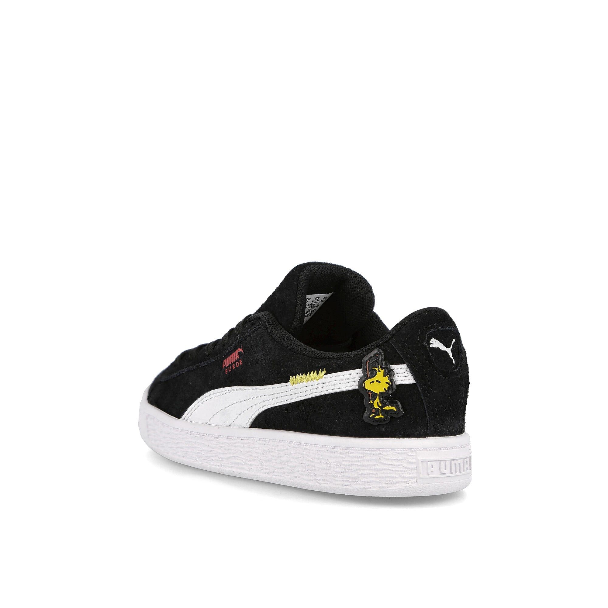Puma Peanuts x Puma Suede Classic XXI PS Puma Black - Puma White Sneakers Material | Overkill
