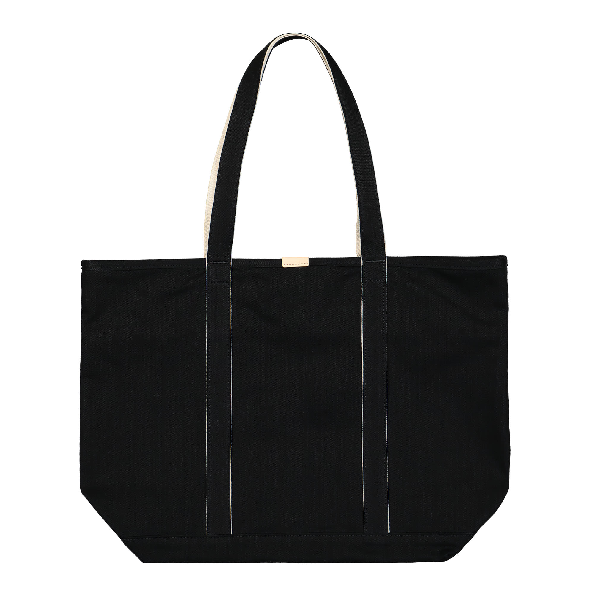 Porter-Yoshida & Co. Noir Tote Bag M Black Tote Bags & Shoppers Close-up | Overkill