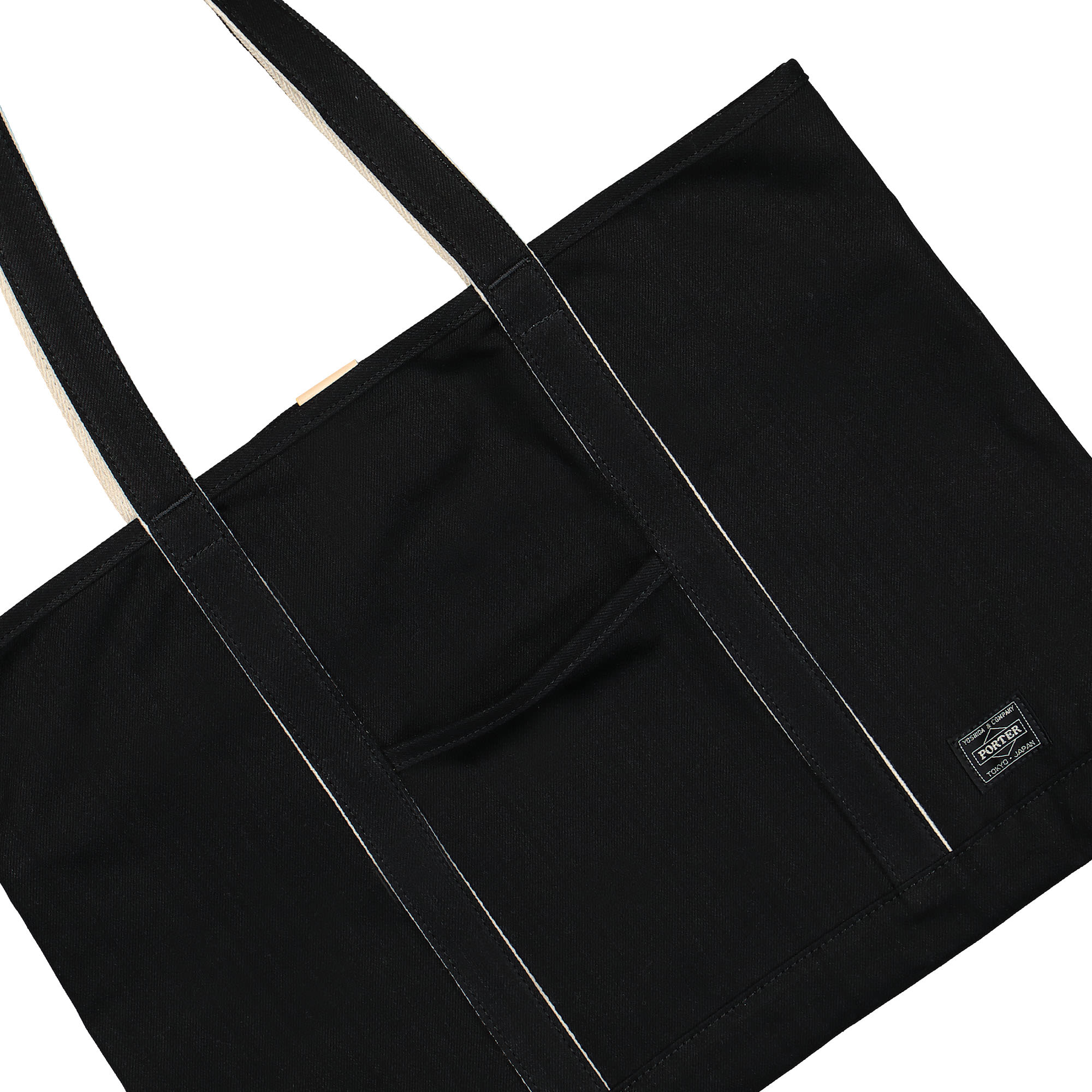 Porter-Yoshida & Co. Noir Tote Bag M Black Tote Bags & Shoppers Detailfoto | Overkill