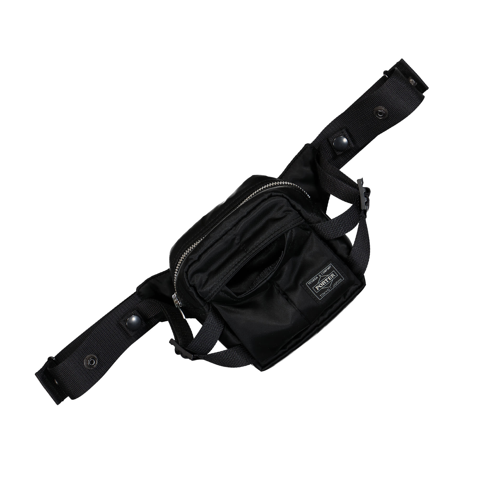 Porter-Yoshida & Co. Howl Funny Pack Mini Black Hip & Waist Bags Material | Overkill