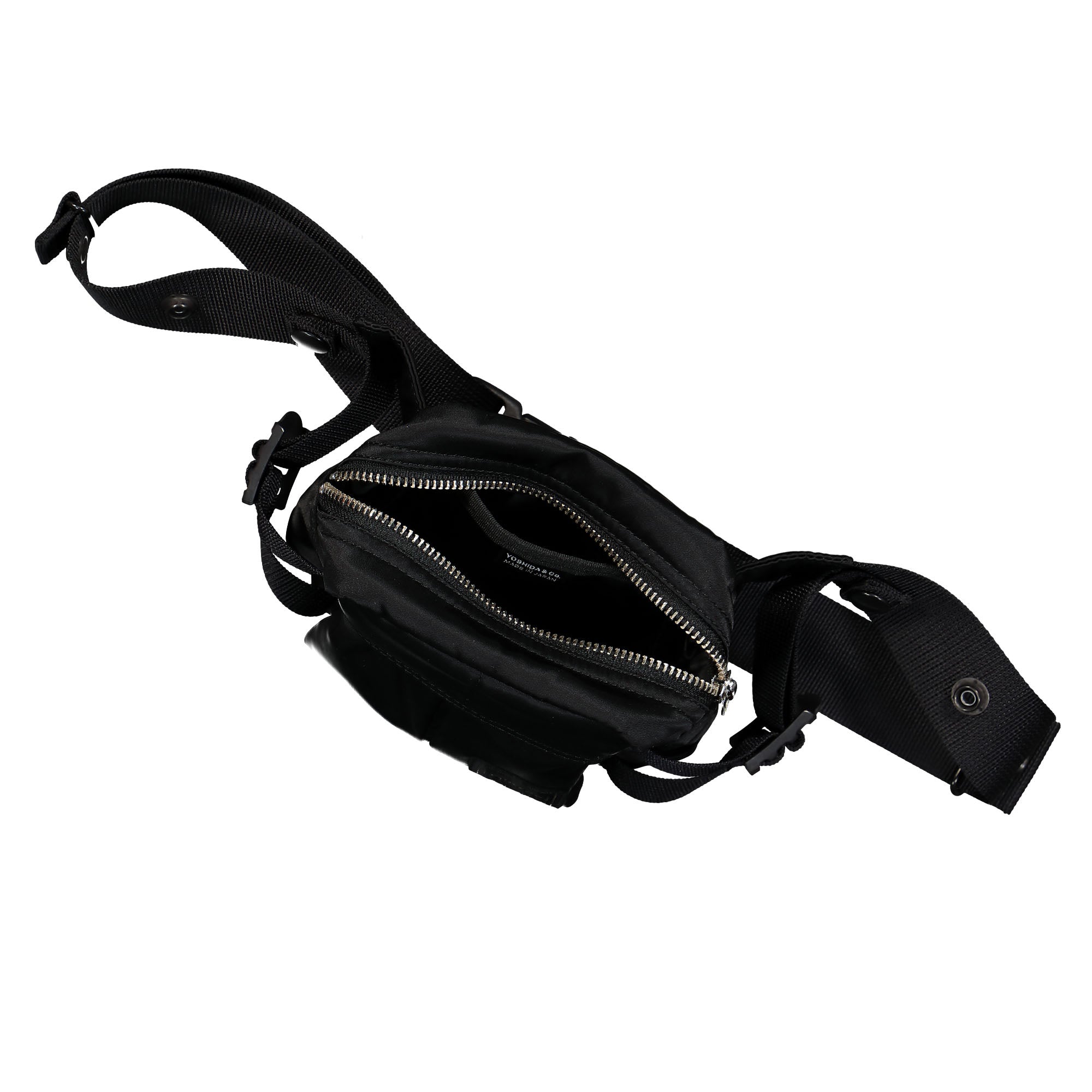 Porter-Yoshida & Co. Howl Funny Pack Mini Black Hip & Waist Bags Detail view 1 | Overkill
