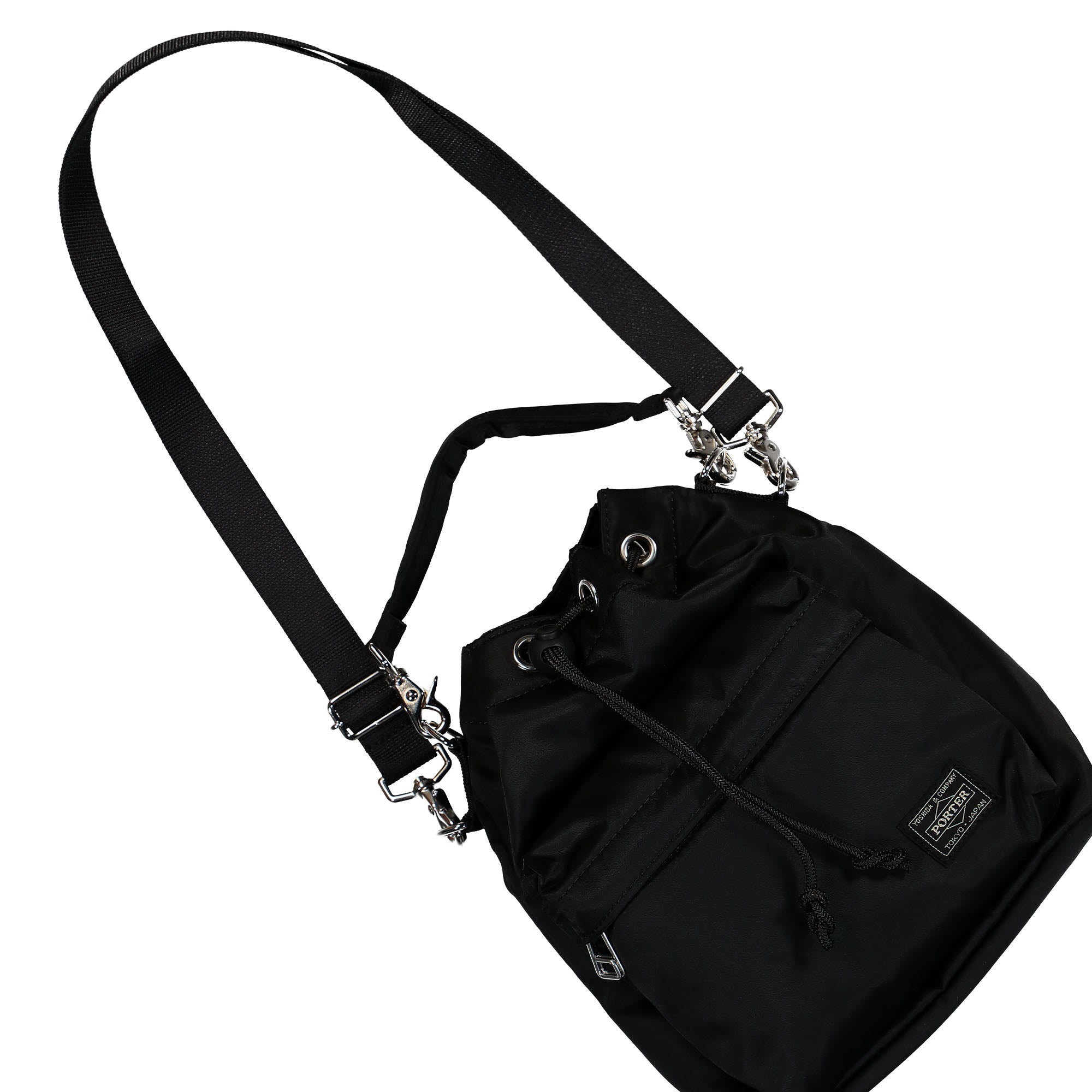 Porter-Yoshida & Co. Balloon Sac S Black Shoulder & Cross Body Bags Detailfoto | Overkill