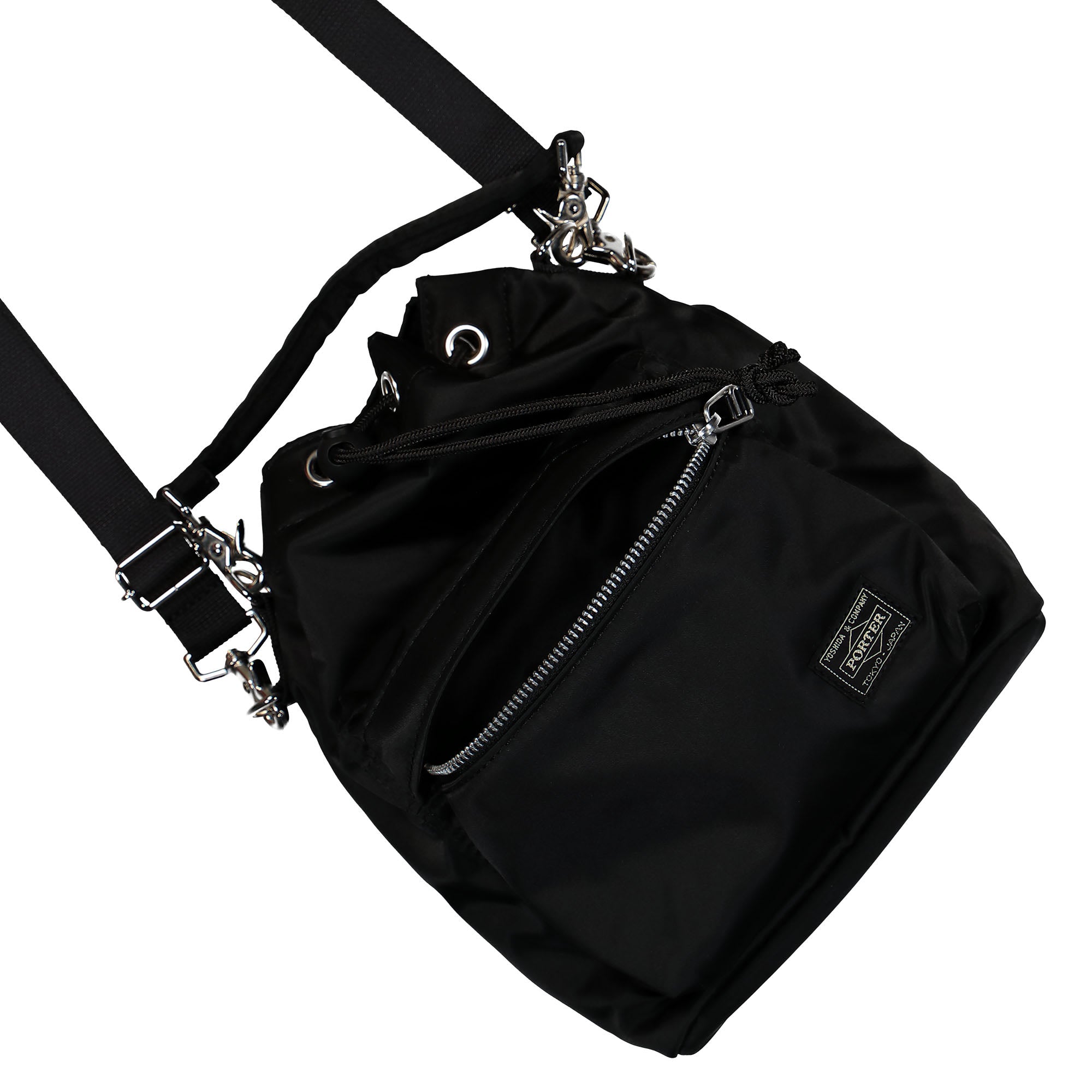 Porter-Yoshida & Co. Balloon Sac S Black Shoulder & Cross Body Bags Detail view 1 | Overkill