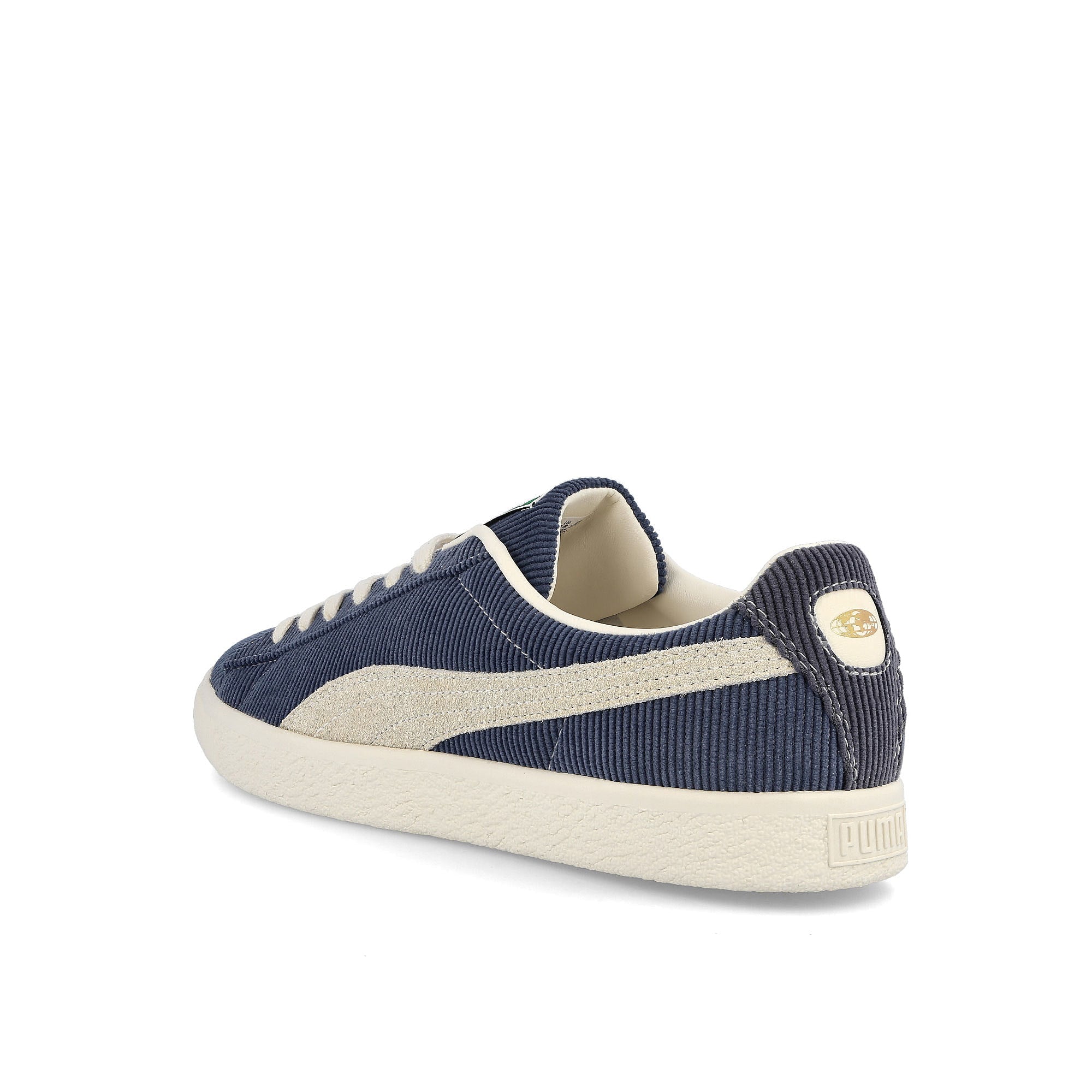 Puma Butter Goods x Puma Basket VTG Dark Denim - Whisper White Close-up | Overkill