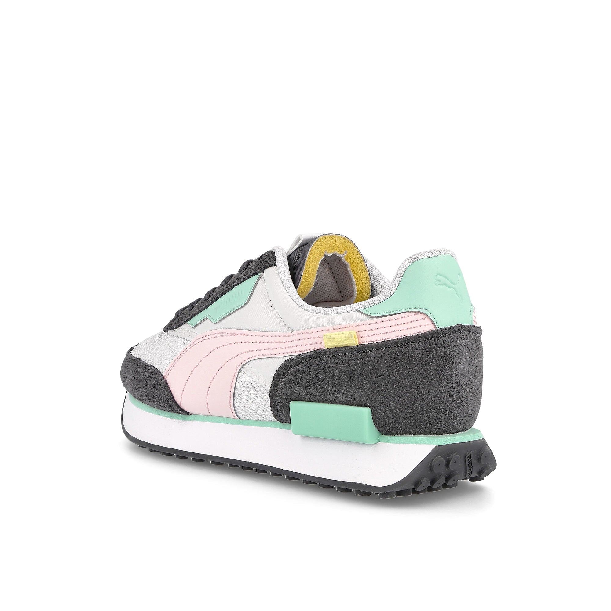 Puma wmns future rider soft Puma White - Ebony Sneakers Material | Overkill