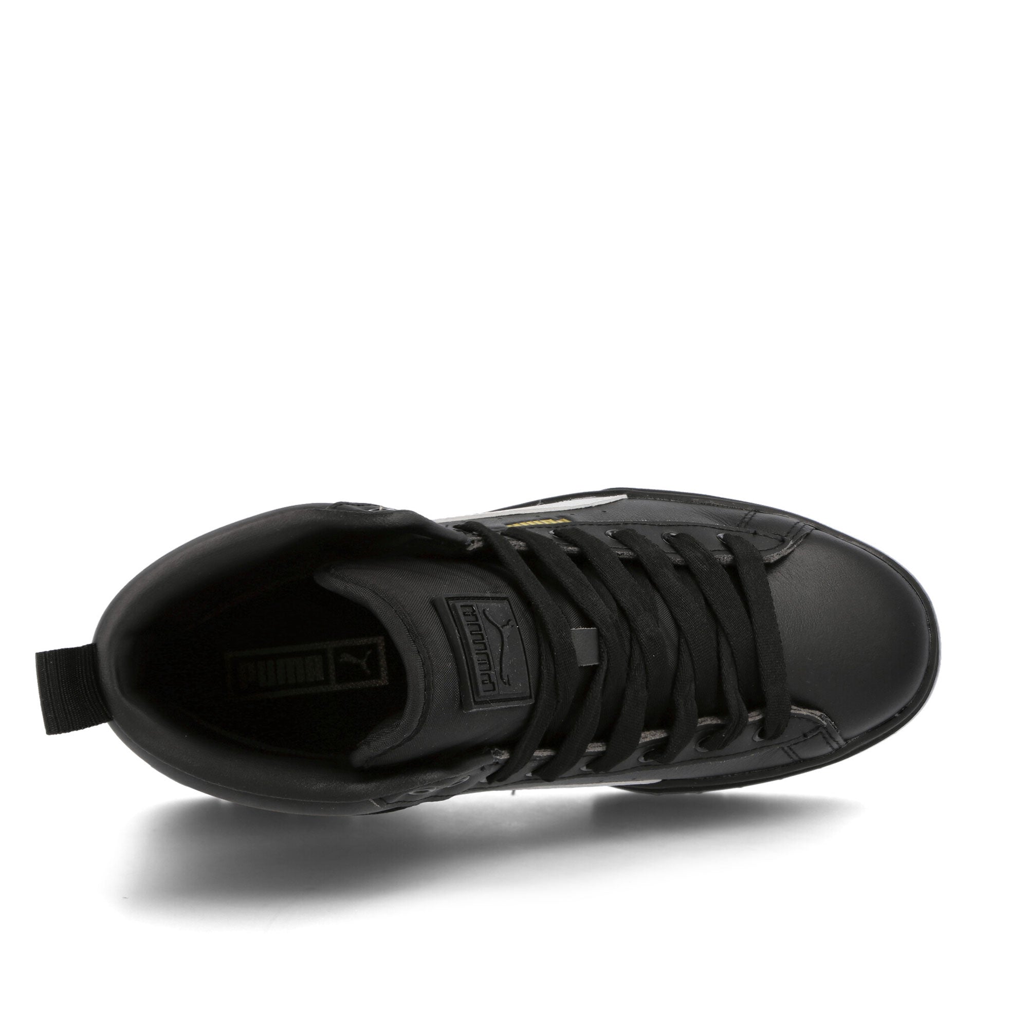 Puma wmns mayze mid Puma Black - Puma White Sneakers Detailfoto | Overkill