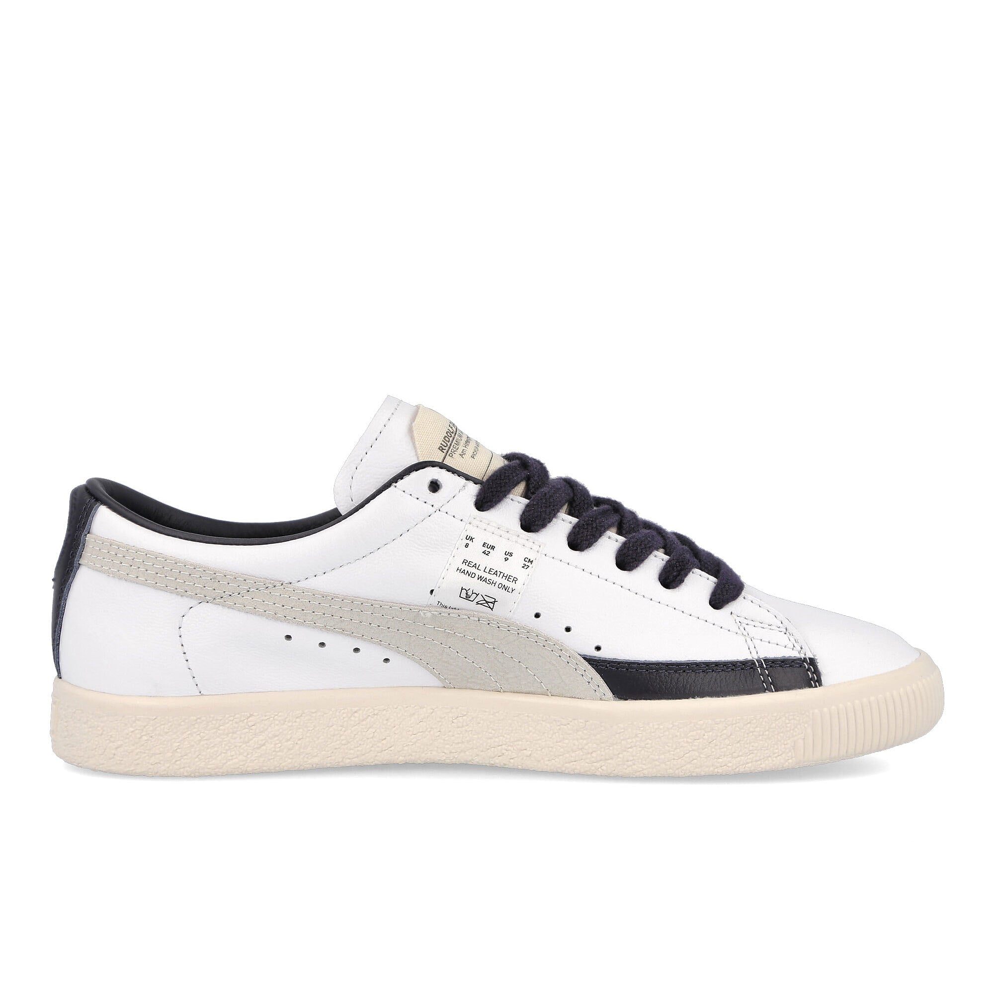 Puma basket vtg rdl lb Puma White - Puma New Navy - Eggnog Sneakers Silhouette | Overkill