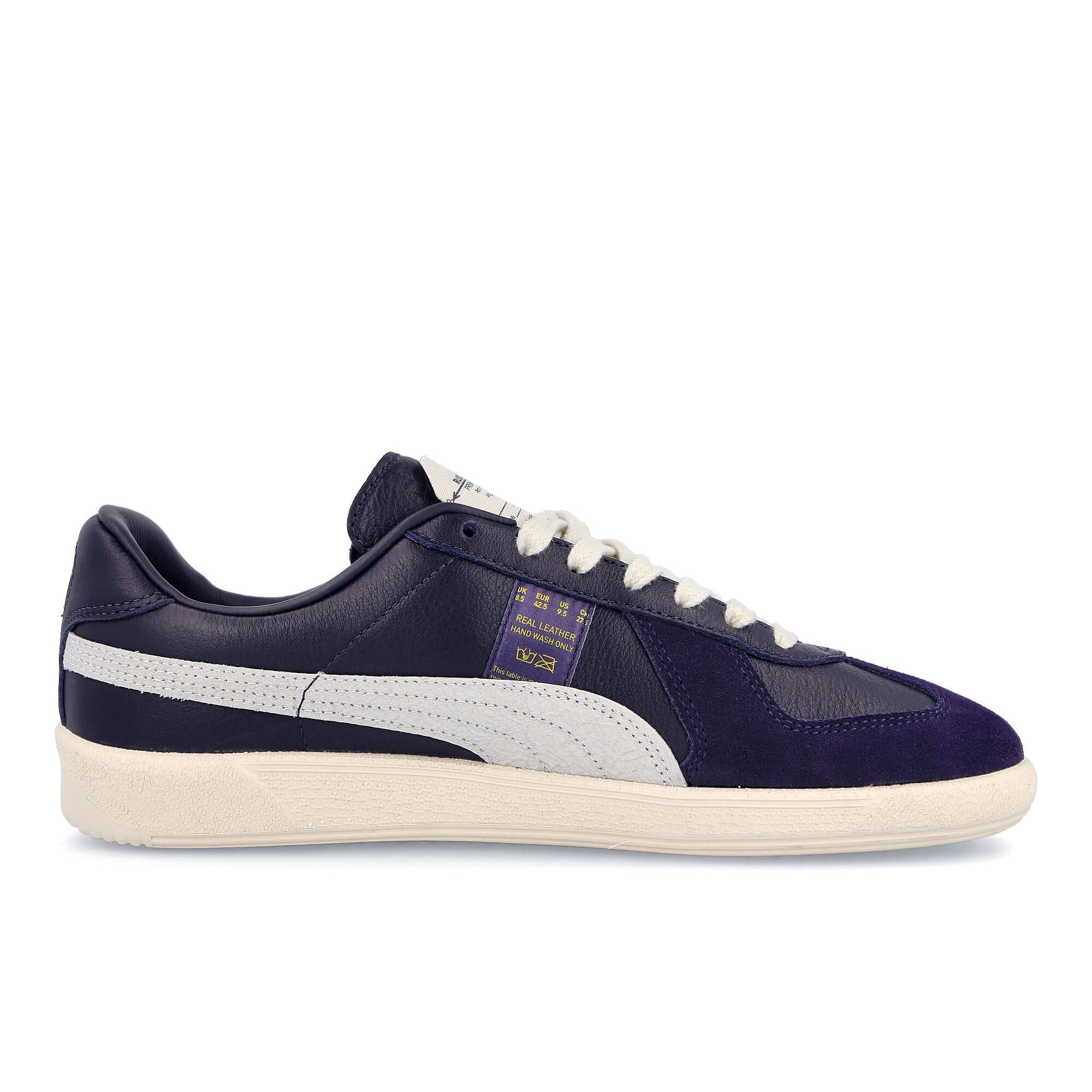 Puma army trainer rdl lb Puma New Navy - Puma White Eggnog Sneakers Silhouette | Overkill
