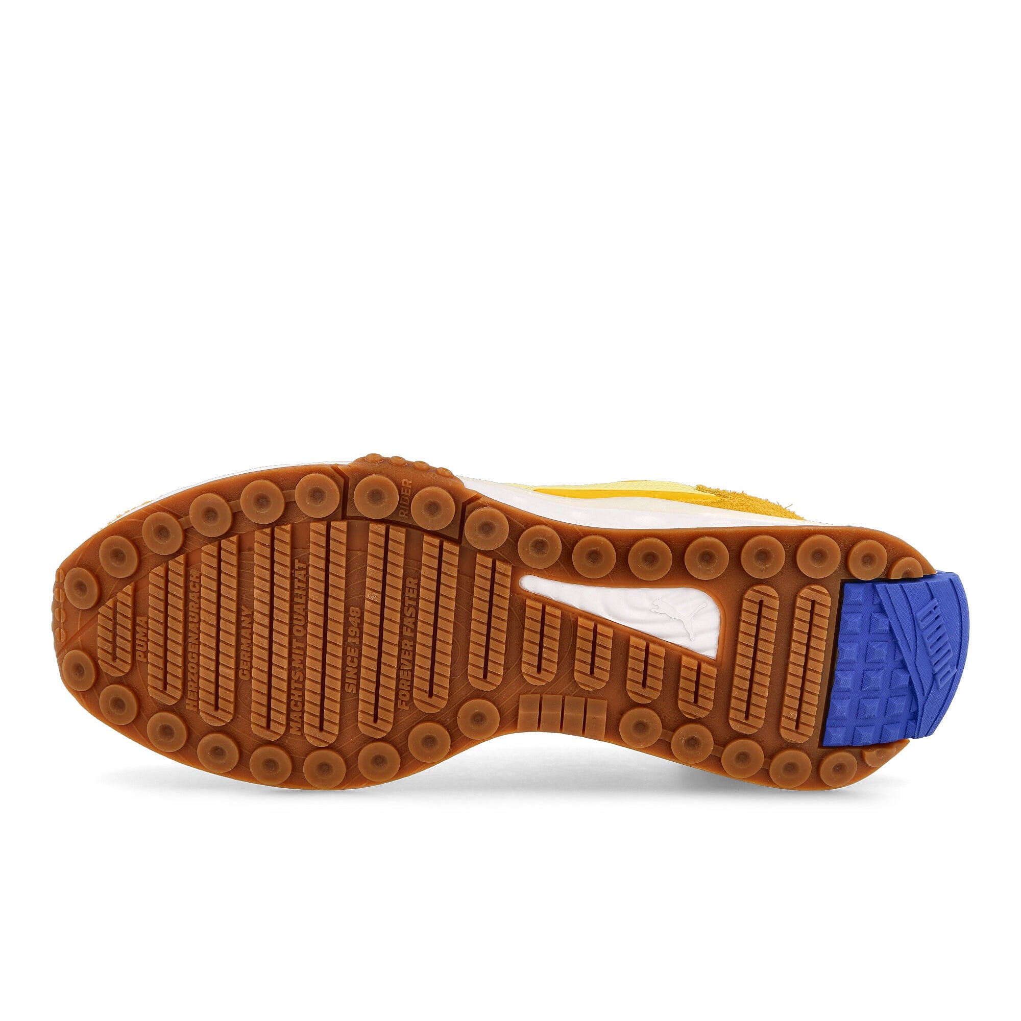 Puma wild rider vintage Mineral Yellow - Saffron Sneakers Detail View 1 | Overkill